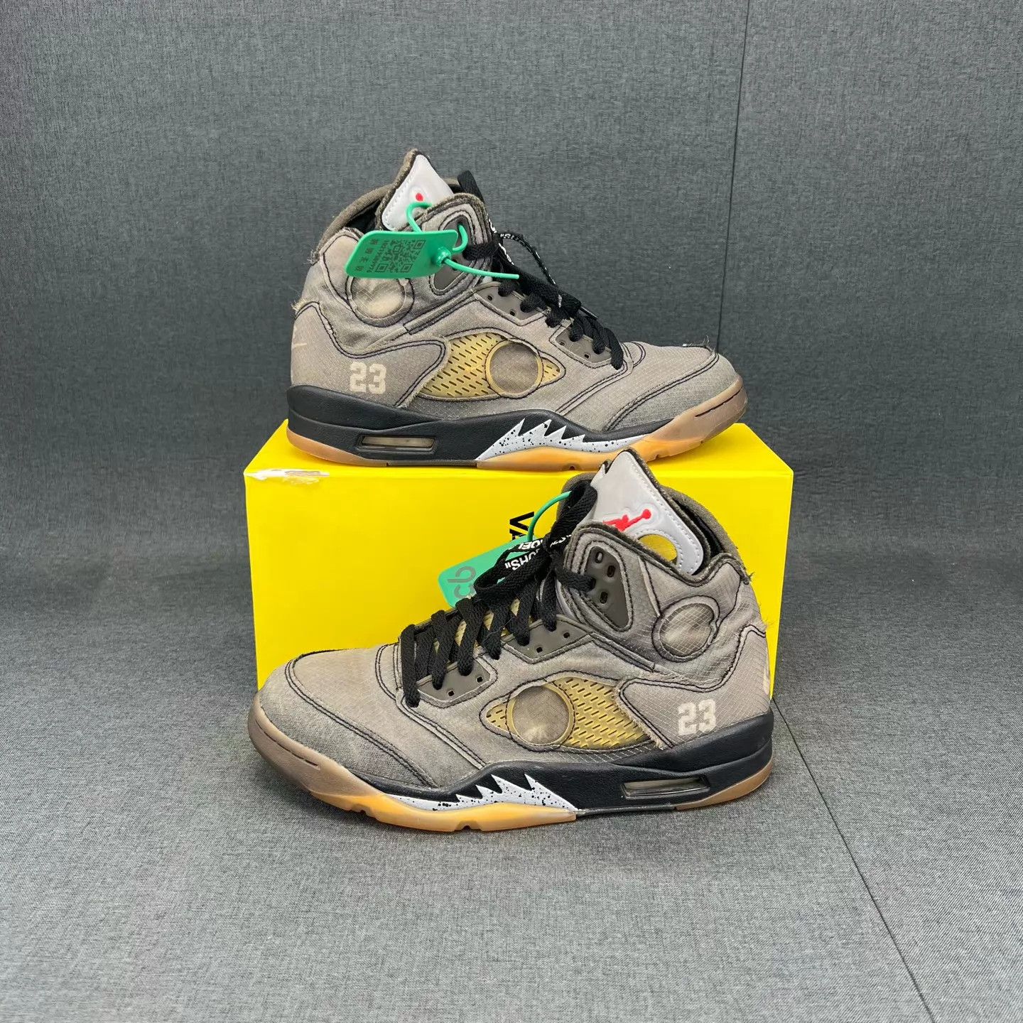 Nike Air Jordan 5 Black Wing 42 Lightly Worn Size US 8.5 / EU 41-42 - 3 Thumbnail