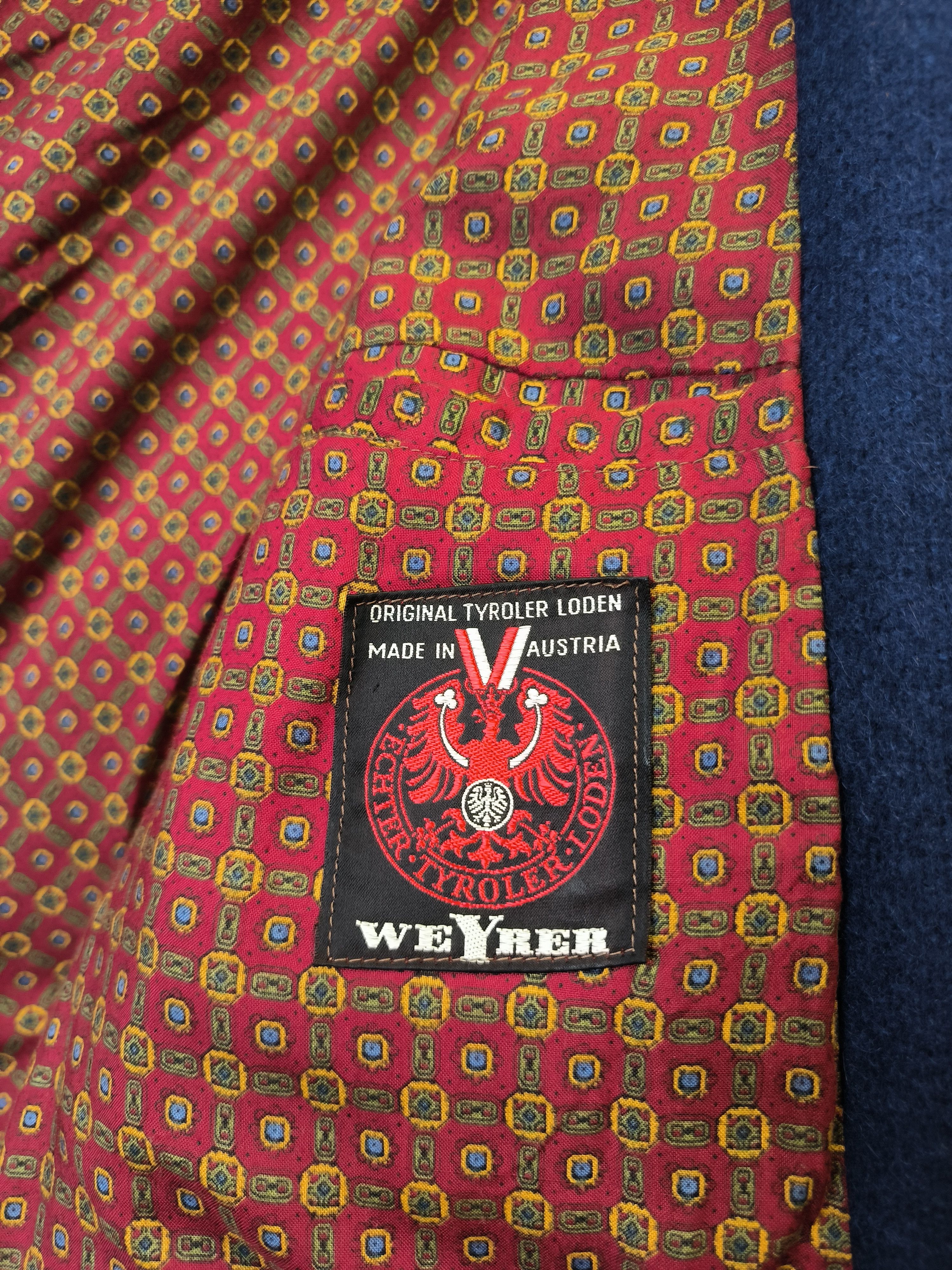 Other Vintage Blazer Weyrer Wool Jacket Size US XL / EU 56 / 4 - 5 Thumbnail