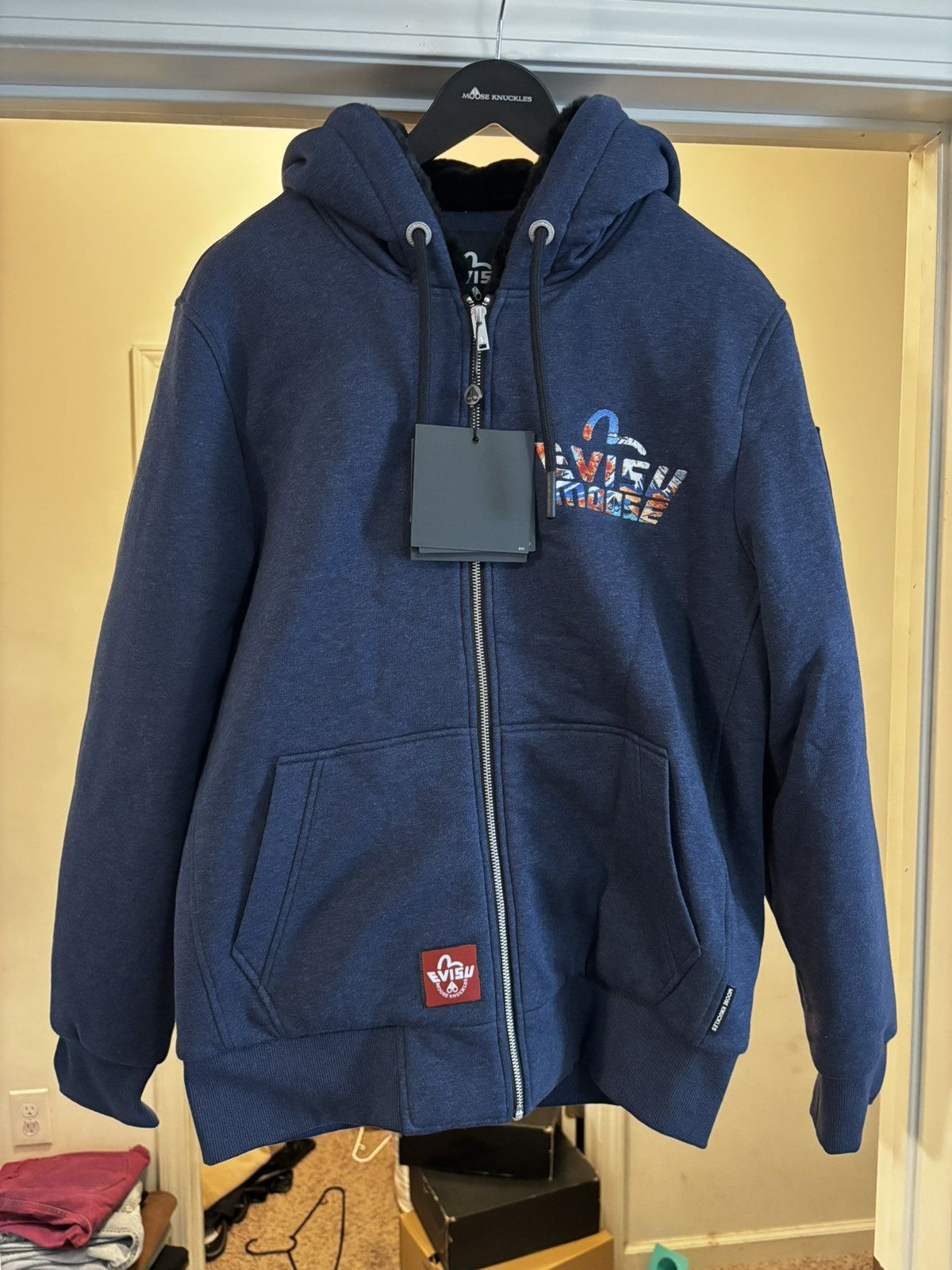 Moose Knuckles EVISU X MOOSE KNUCKLES CLASSIC BUNNY Ukiyo-e Jacket M Size US M / EU 48-50 / 2 - 1 Thumbnail
