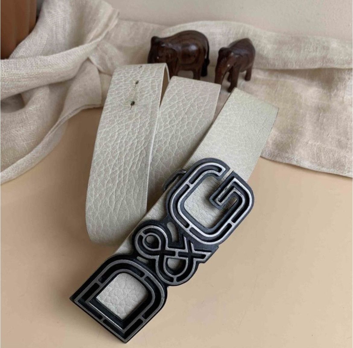 Dolce & Gabbana × Vintage Vintage Dolce Gabbana D&G big buckle