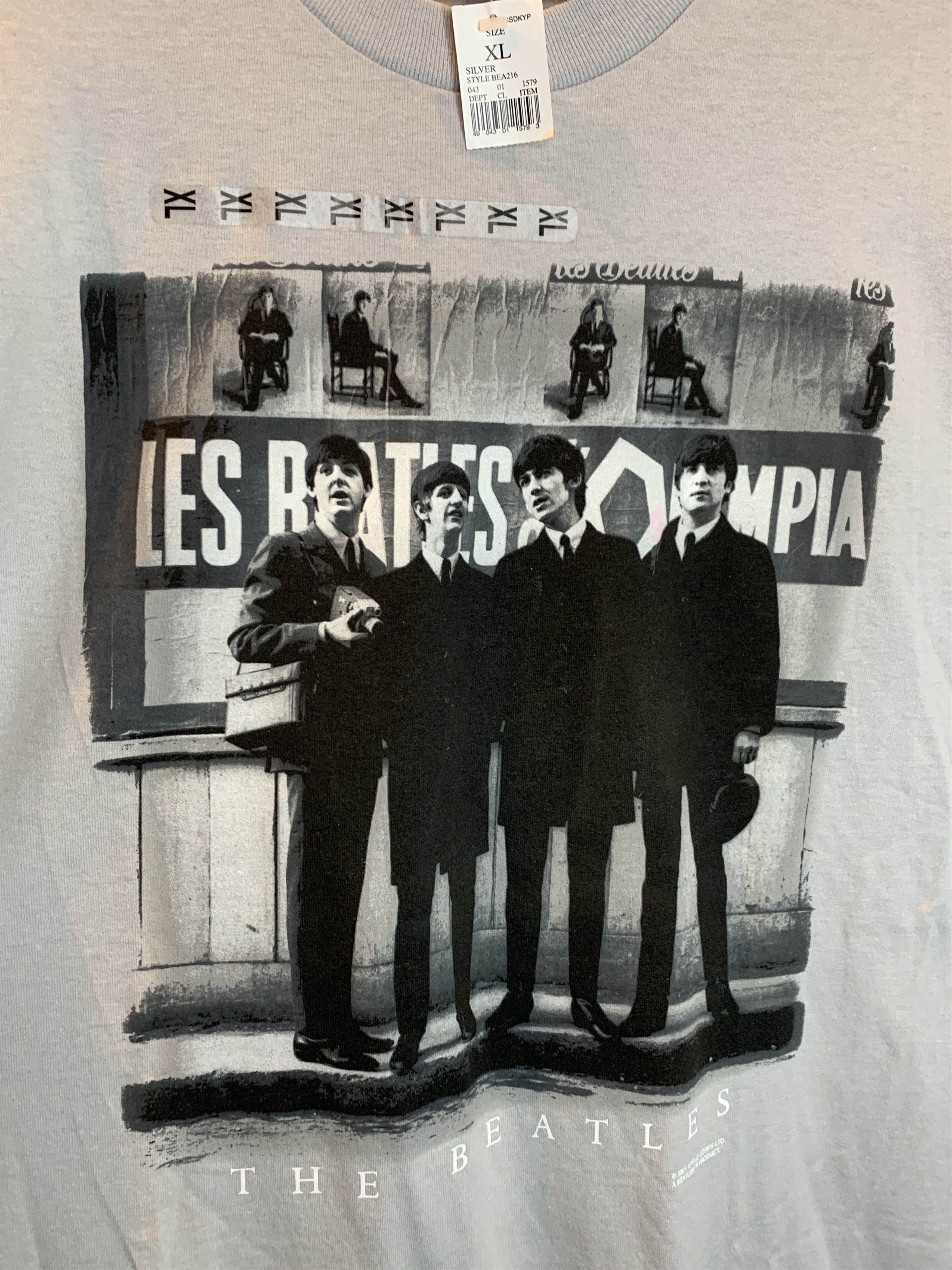 Band Tees *RARE* Vintage The Beatles Photo Portrait Band Art T-Shirt Size US XL / EU 56 / 4 - 2 Thumbnail