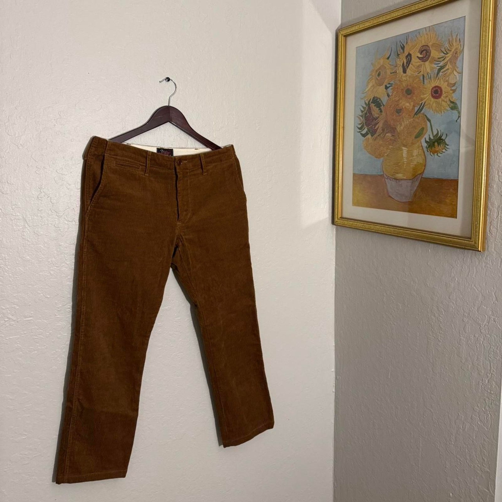 Woolrich Woolen Mills Woolrich Brown corduroy trousers with a relaxed fit 31 Size US 31 - 2 Thumbnail
