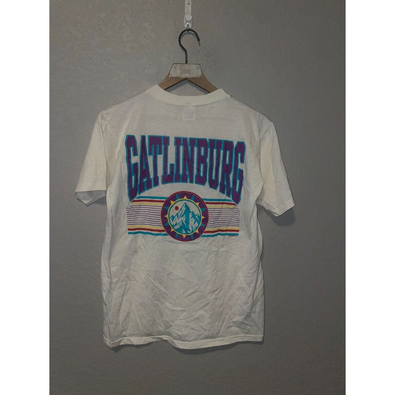 Jerzees Vintage Lake Of The Ozarks Shirt Gatlinburg Test Print Tee Size US M / EU 48-50 / 2 - 11 Thumbnail