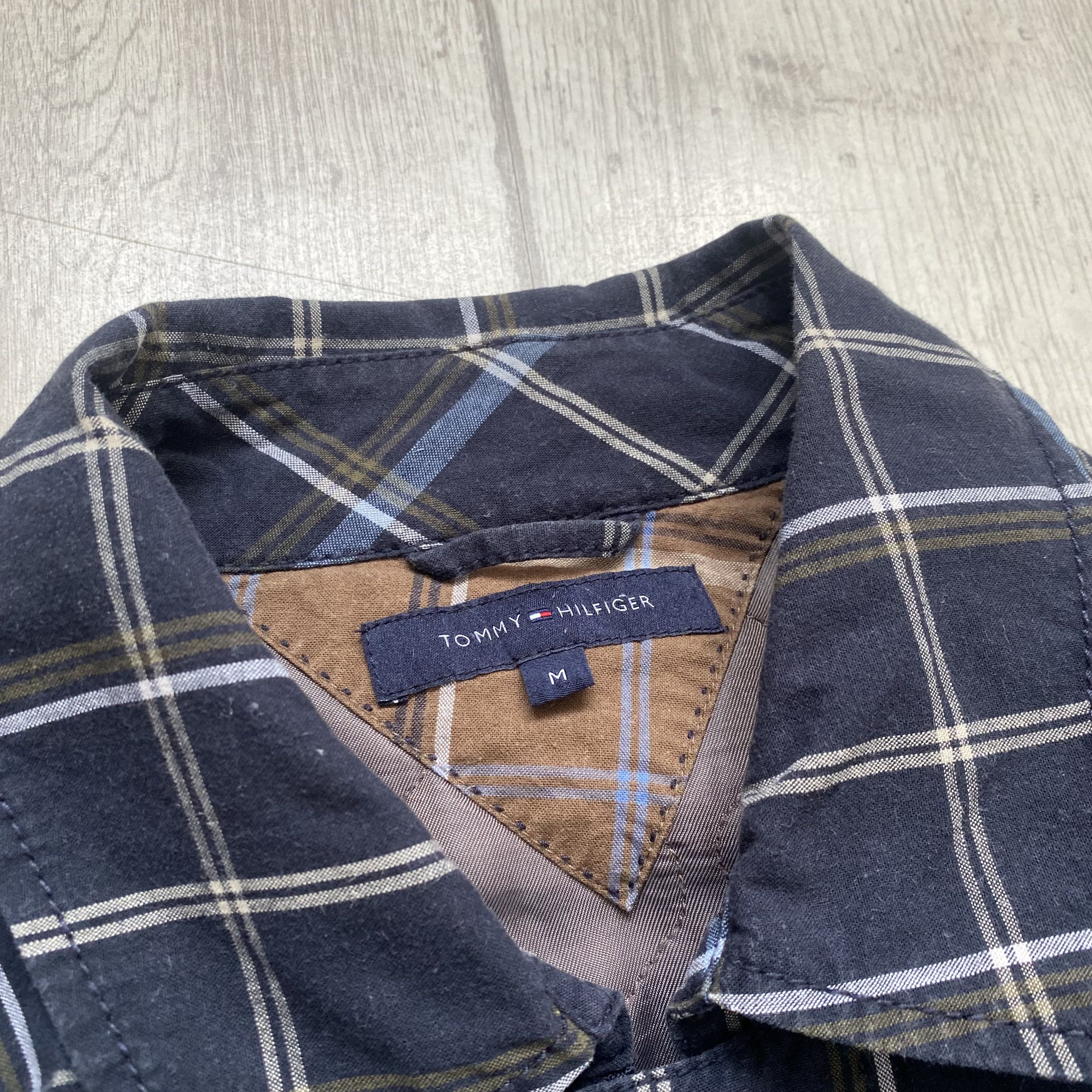 Tommy Hilfiger Vintage Flannel Tommy Hilfiger Bomber jacket Y2K Size US L / EU 52-54 / 3 - 5 Thumbnail