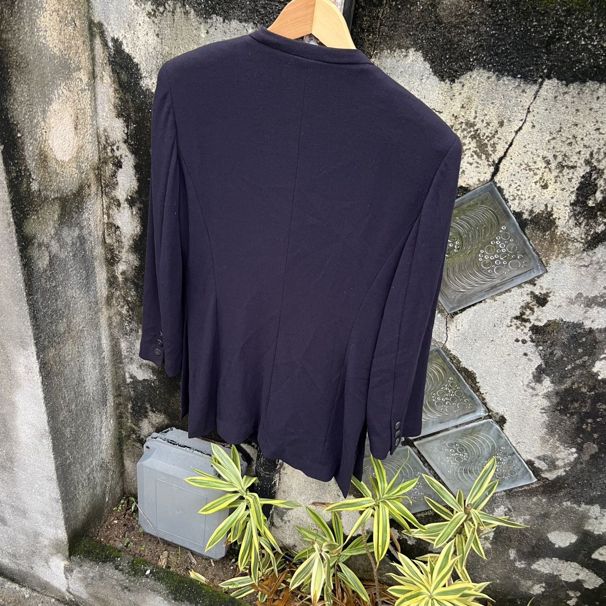 Japanese Brand “CHRISTIAN AUJARD” HALF BUTTON BLAZER Size S / US 4 / IT 40 - 10 Thumbnail