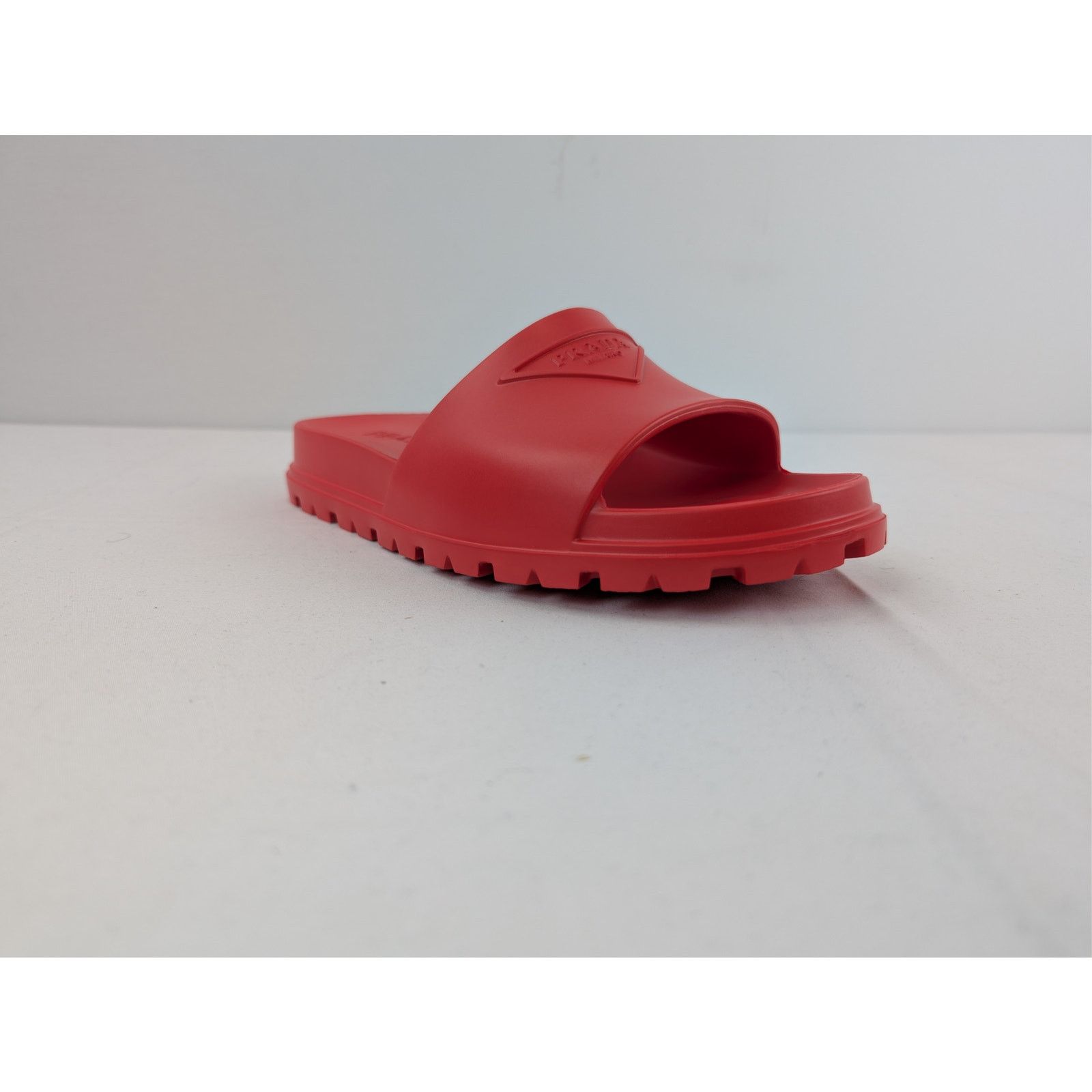 Prada o1rshd1 Rubber Mule-Flip-Flops Slipper in Red Size US 8 / EU 41 - 2 Thumbnail