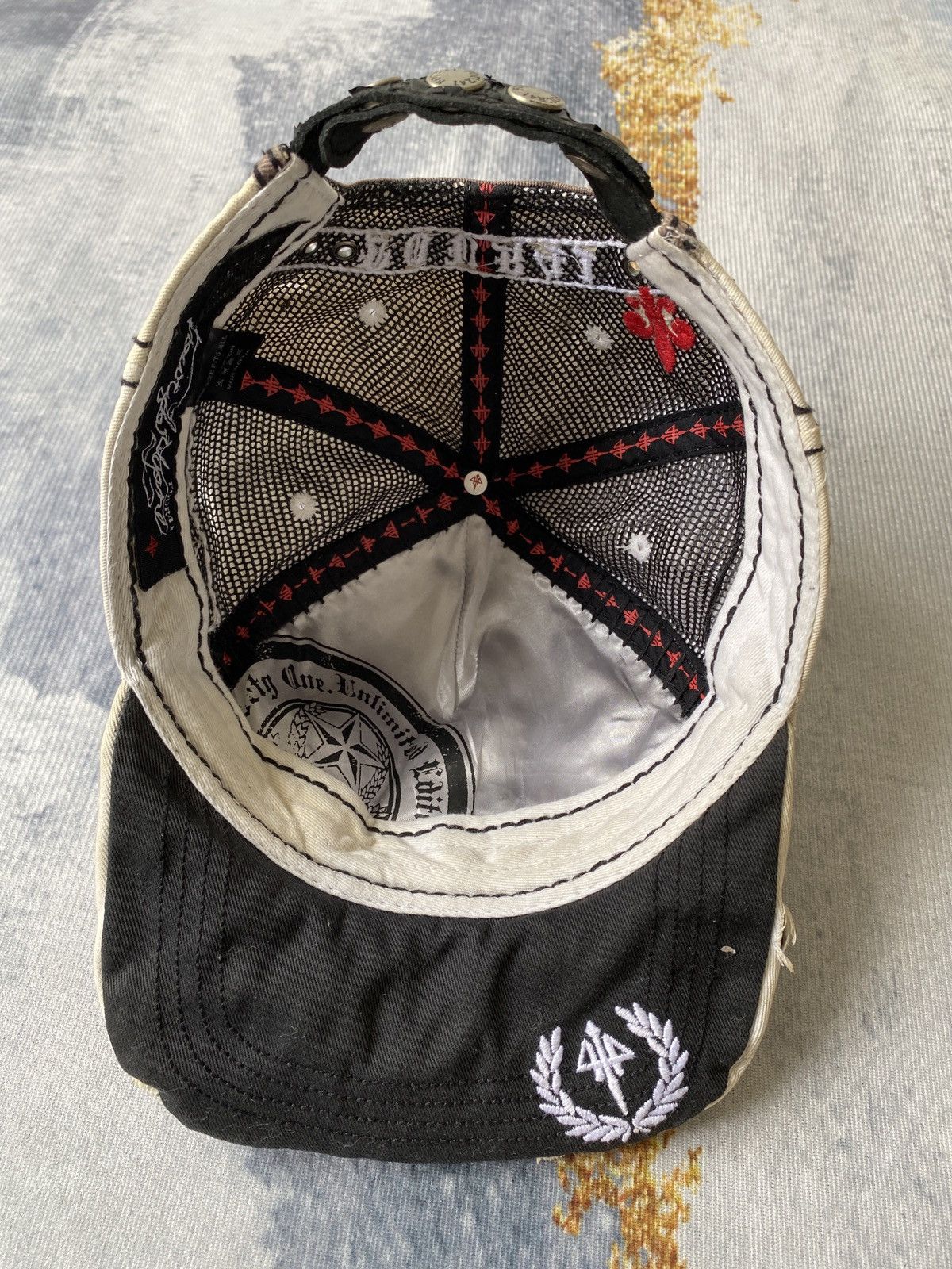 If Six Was Nine Four Forty One 441 Cross Logo Cap Chrome Hearts Design Size ONE SIZE - 10 Thumbnail