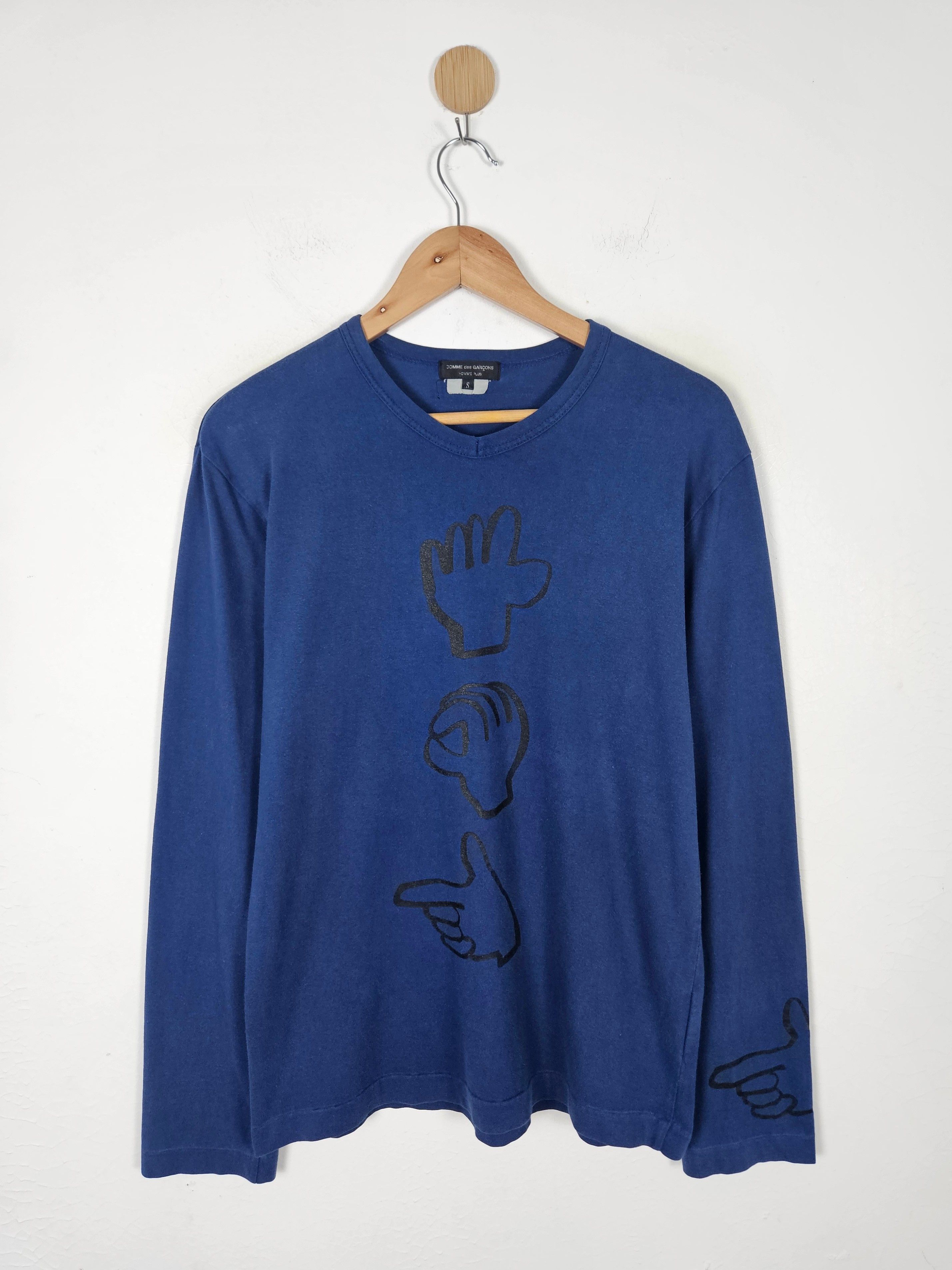 Comme des Garcons Comme des Garcons Homme Plus CDG Hand Sign Shirt Size US S / EU 44-46 / 1 - 1 Thumbnail