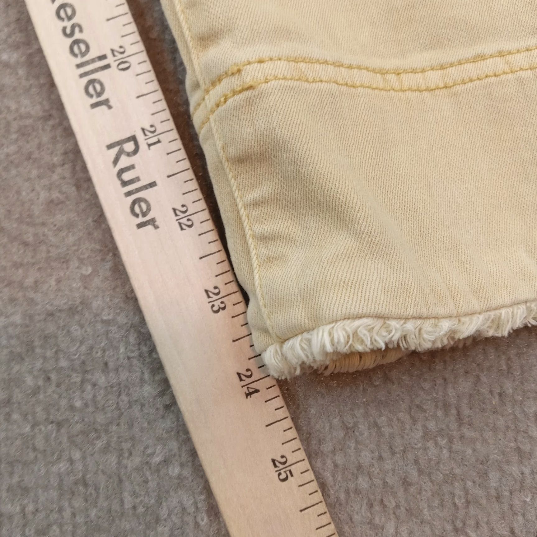 J. Jill J. Jill Women's Brown Cropped Straight Leg Stretch Jeans, Size 18 Size 38" / US 16 / IT 52 - 3 Thumbnail