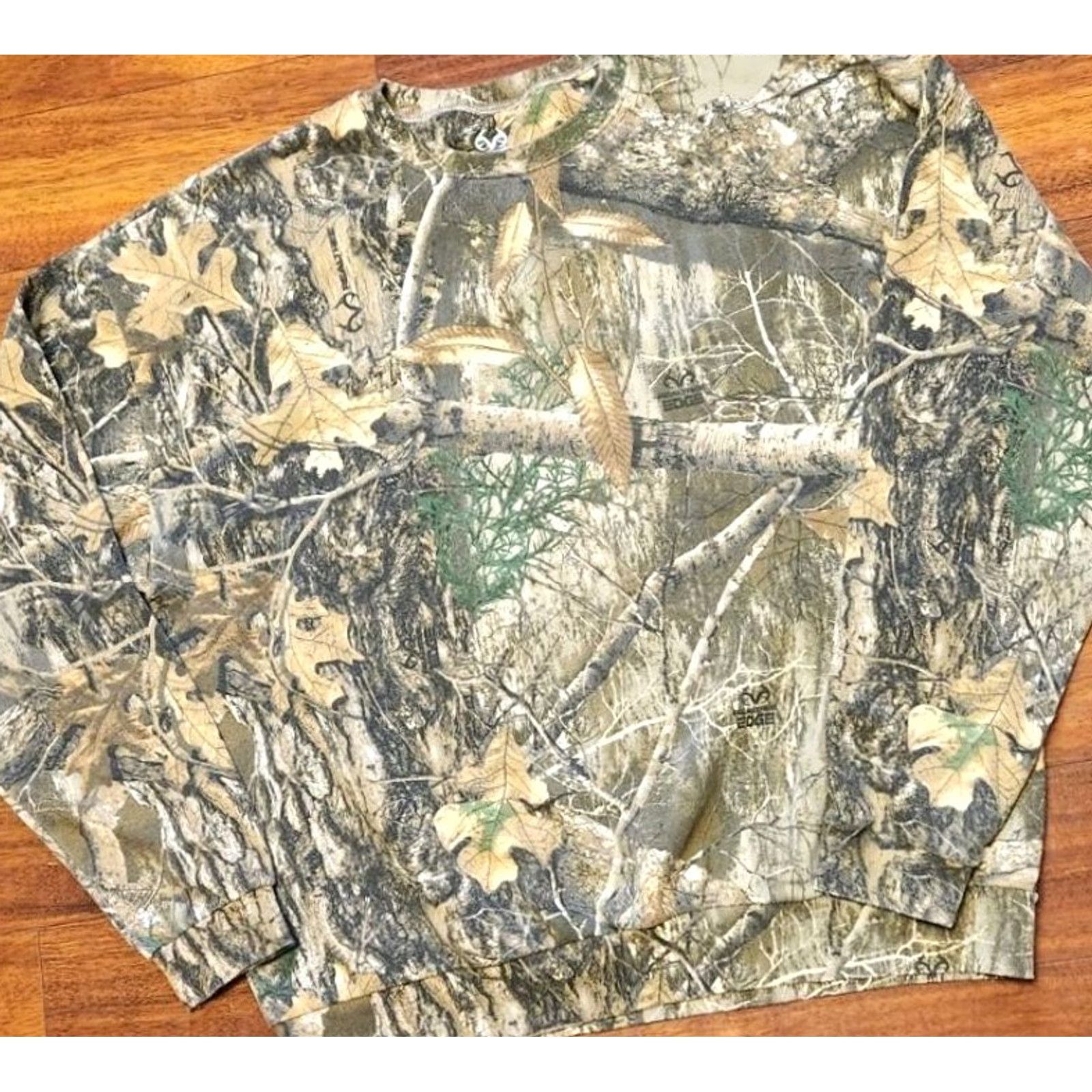 Realtree VINTAGE? REALTREE Outfitters Edge Camo Sweatshirt Mens 2X XXL Pullover Sweater Camouflage Size US XXL / EU 58 / 5 - 4 Thumbnail