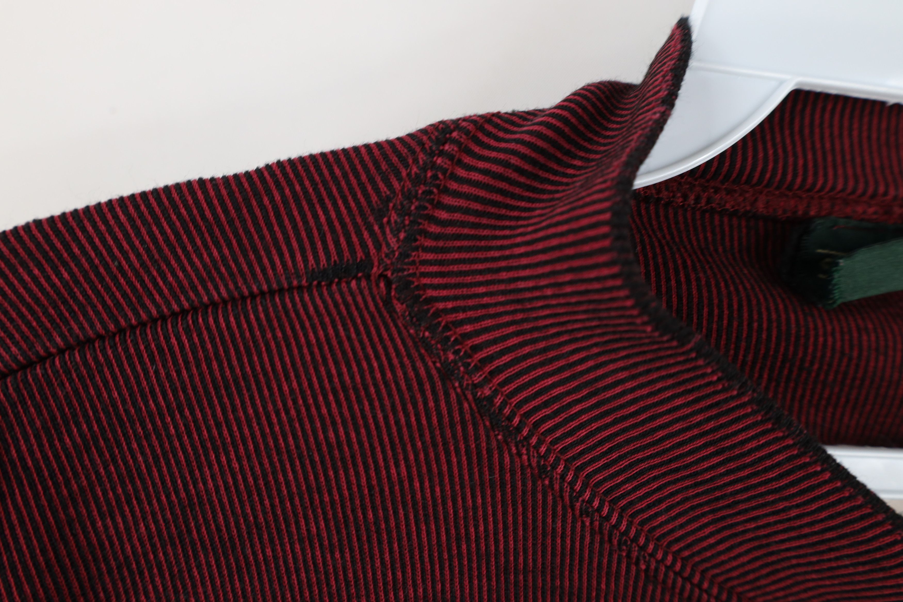 Vintage Vintage 90s Streetwear Knit Mock Neck Long Sleeve T-Shirt Size US L / EU 52-54 / 3 - 8 Thumbnail