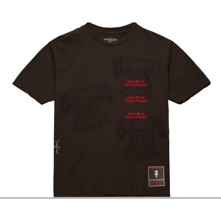Mitchell & Ness × Travis Scott NEW CACTUS JACK TRAVIS SCOTT x MITCHELL & NESS GEORGIA TEE L Size US L / EU 52-54 / 3 - 1 Thumbnail