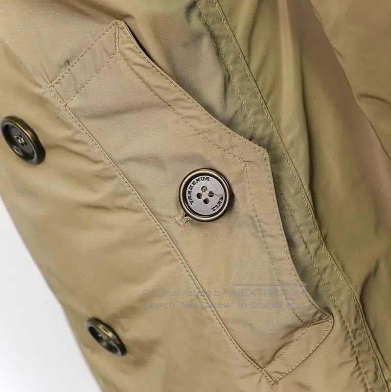 Burberry Burberry M Long Beige Cotton Trench Coat. Size M / US 6-8 / IT 42-44 - 4 Thumbnail