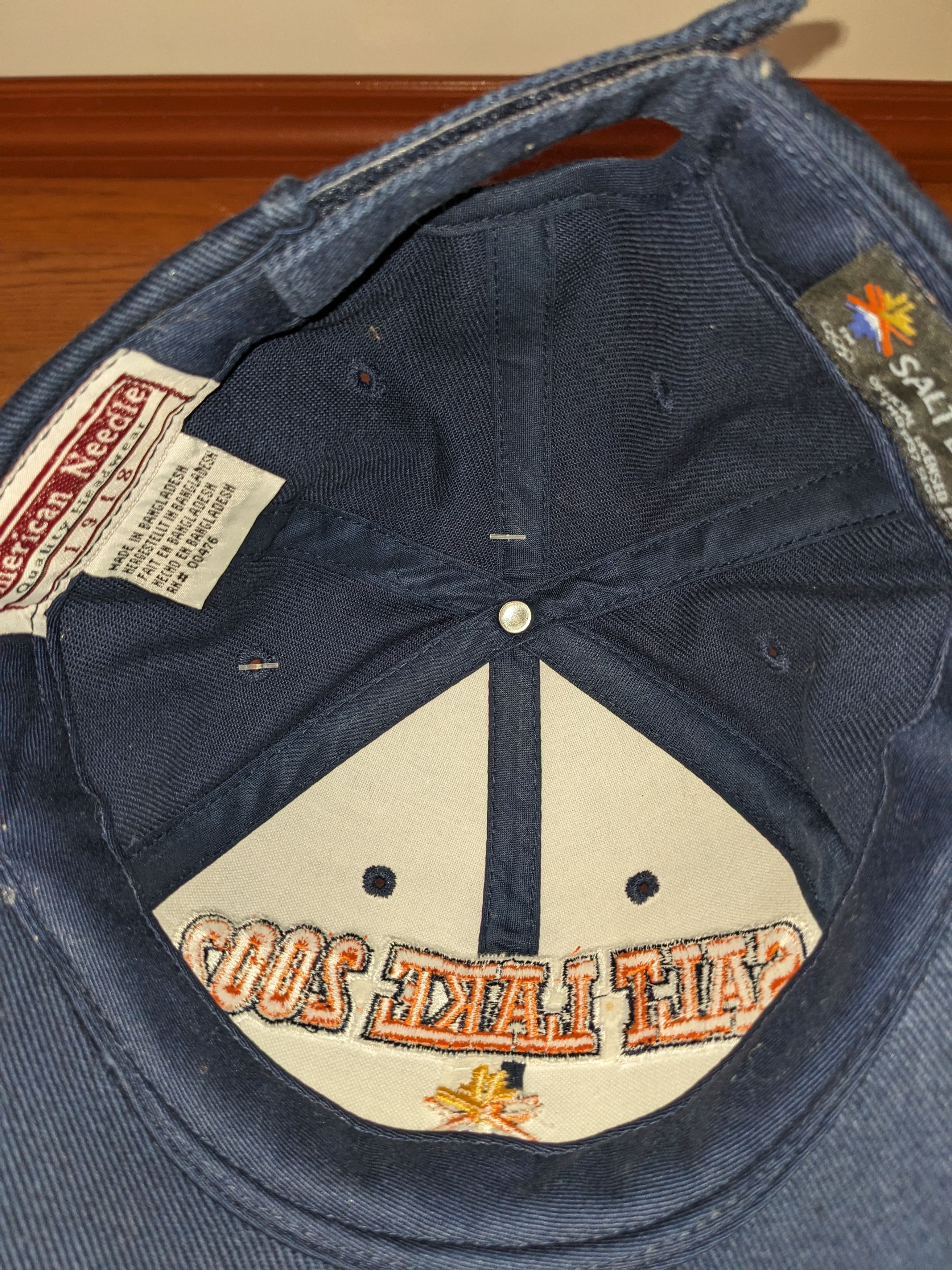 USA Olympics × Vintage Vintage Salt Lake 2002 Olympics New Blue Hat Size ONE SIZE - 7 Thumbnail