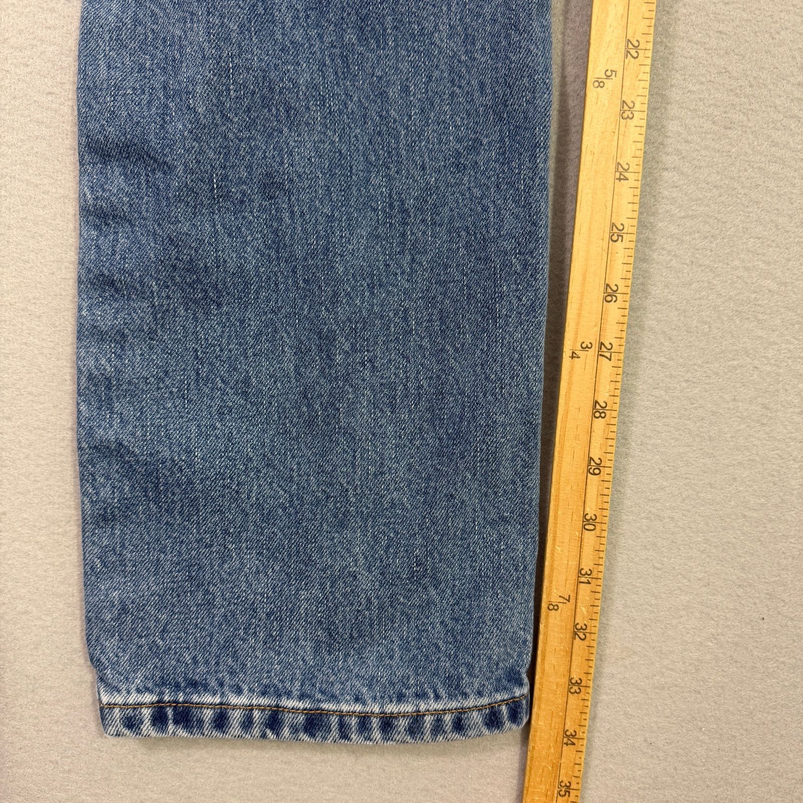 Levi's Vintage Levis 505 Jeans 32x34 Regular Straight Leg 2002 Size US 32 / EU 48 - 8 Thumbnail