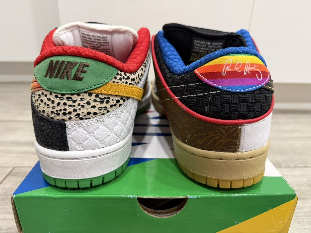Nike Nike SB Dunk Low Pro QS What The Paul Red Black Noir Sz 12 Size US 12 / EU 45 - 12 Thumbnail