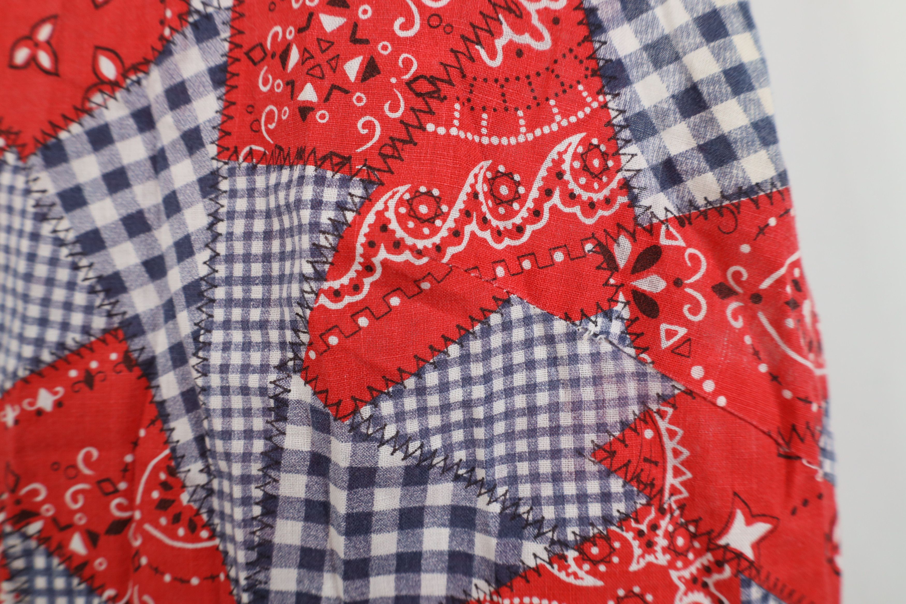 Vintage Vintage 70s Streetwear Western Bandana Sleeveless Shirt Size L / US 10 / IT 46 - 6 Thumbnail