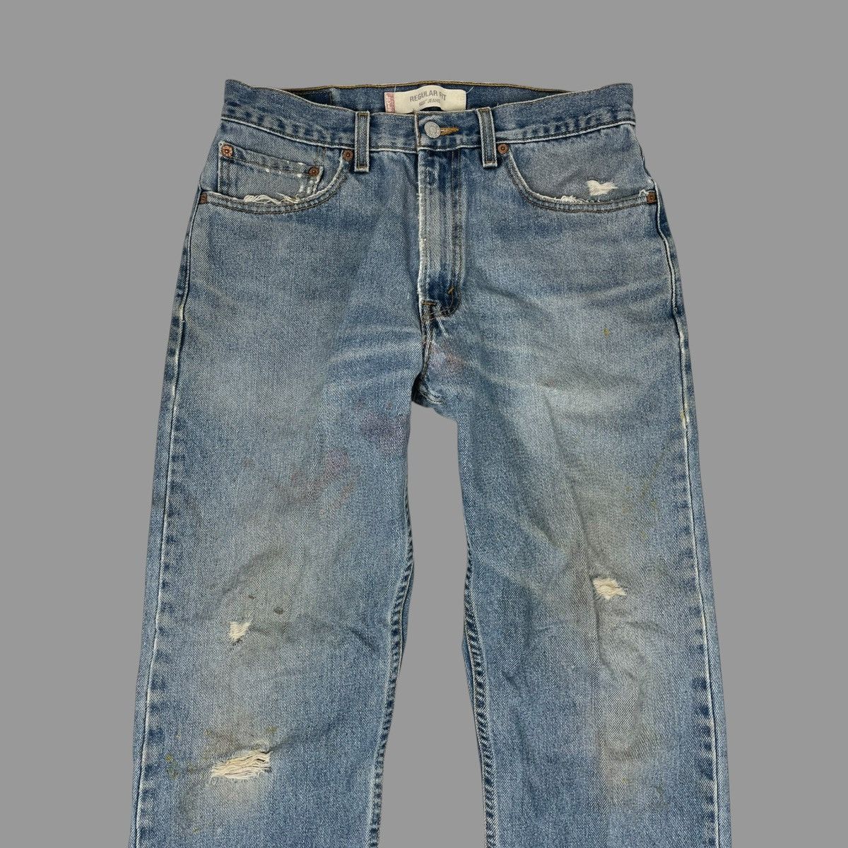 Levi's × Vintage Vintage 90s Levi’s 505 mud washed denim jeans Size US 30 / EU 46 - 3 Thumbnail