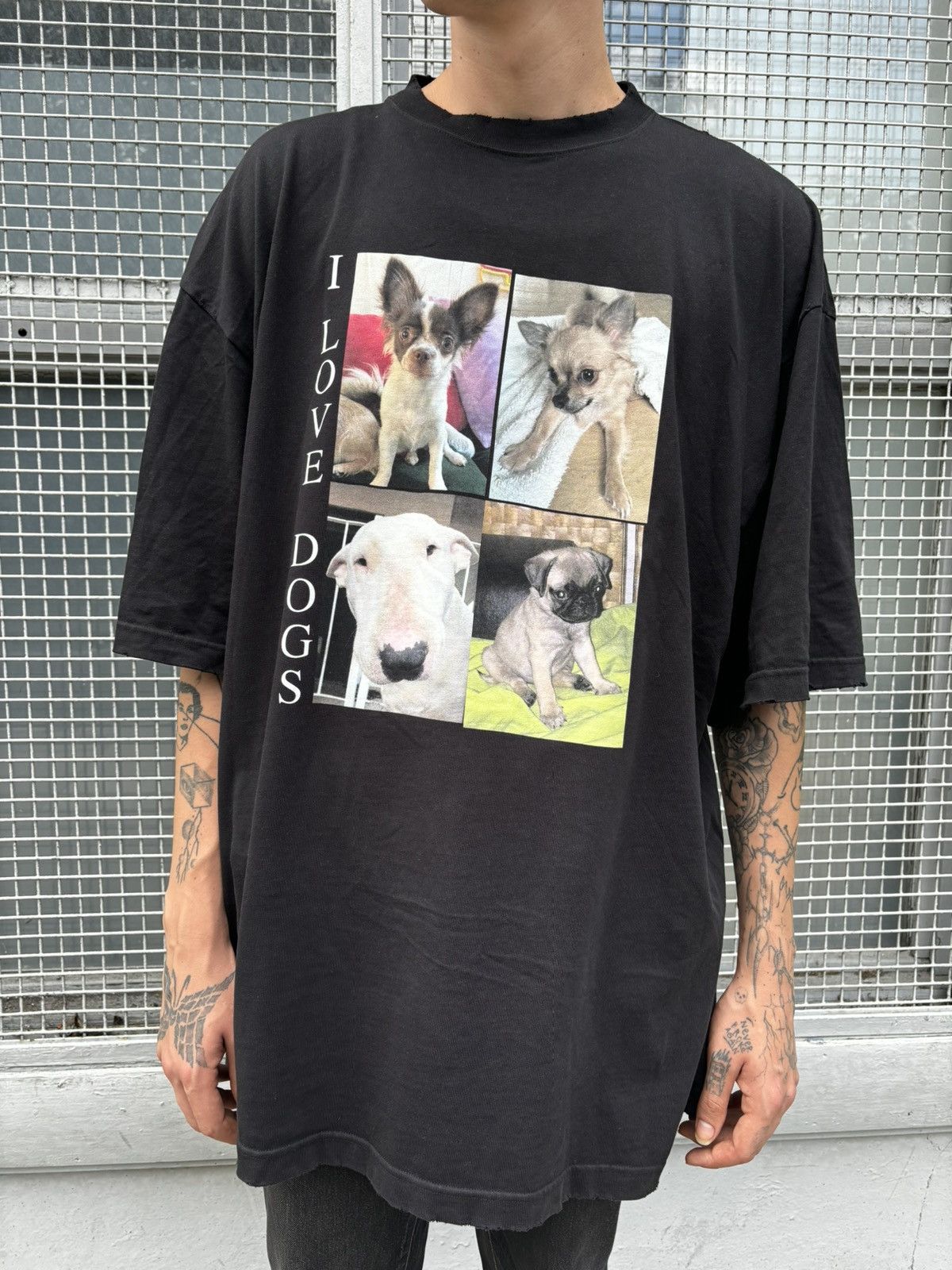 Balenciaga Balenciaga I LOVE DOGS T shirt Grailed