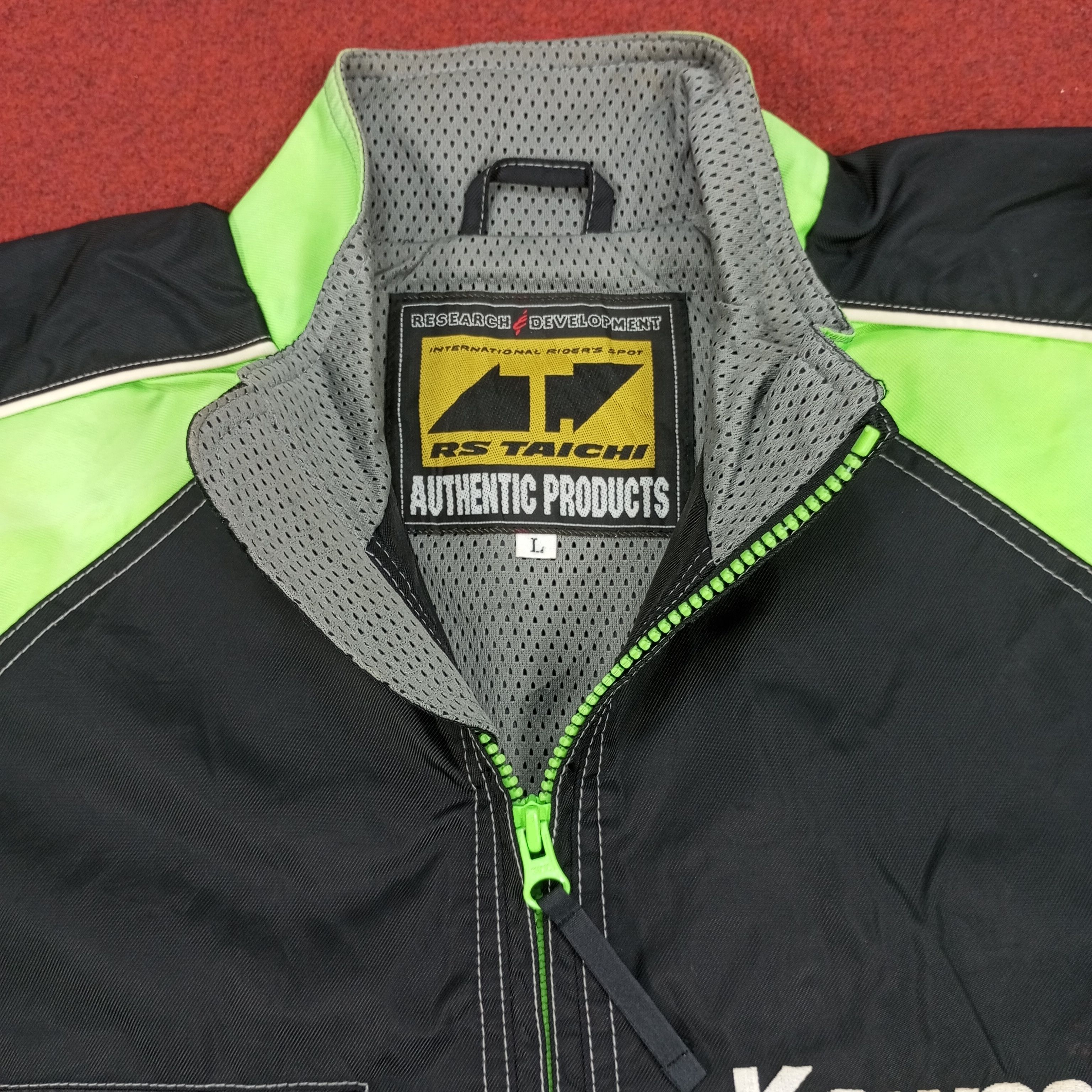 Japanese Brand × Vintage Kawasaki Racing Team Japanese Motorcycle Brand Jacket Size US L / EU 52-54 / 3 - 7 Thumbnail