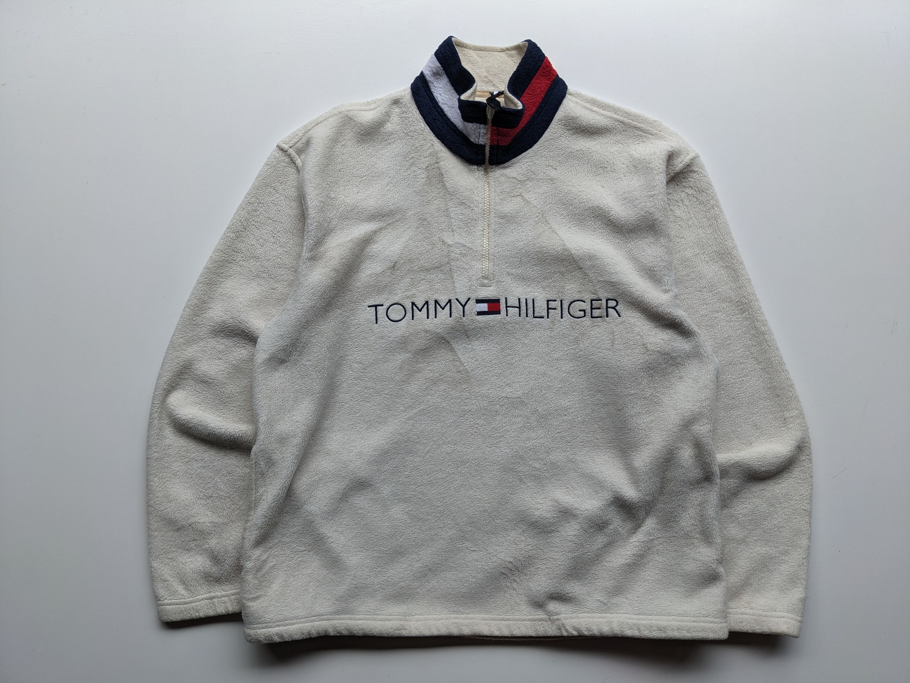 Tommy Hilfiger Tommy Hilfiger half zipper fleece jacket Size US M / EU 48-50 / 2 - 1 Thumbnail