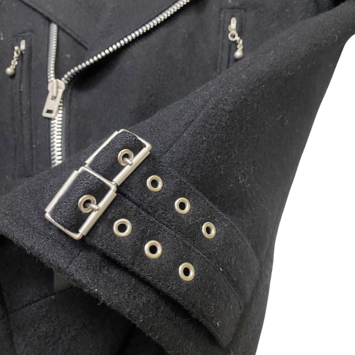 Designer × Japanese Brand Rope J consection motocyle wool jacket Size US M / EU 48-50 / 2 - 11 Thumbnail