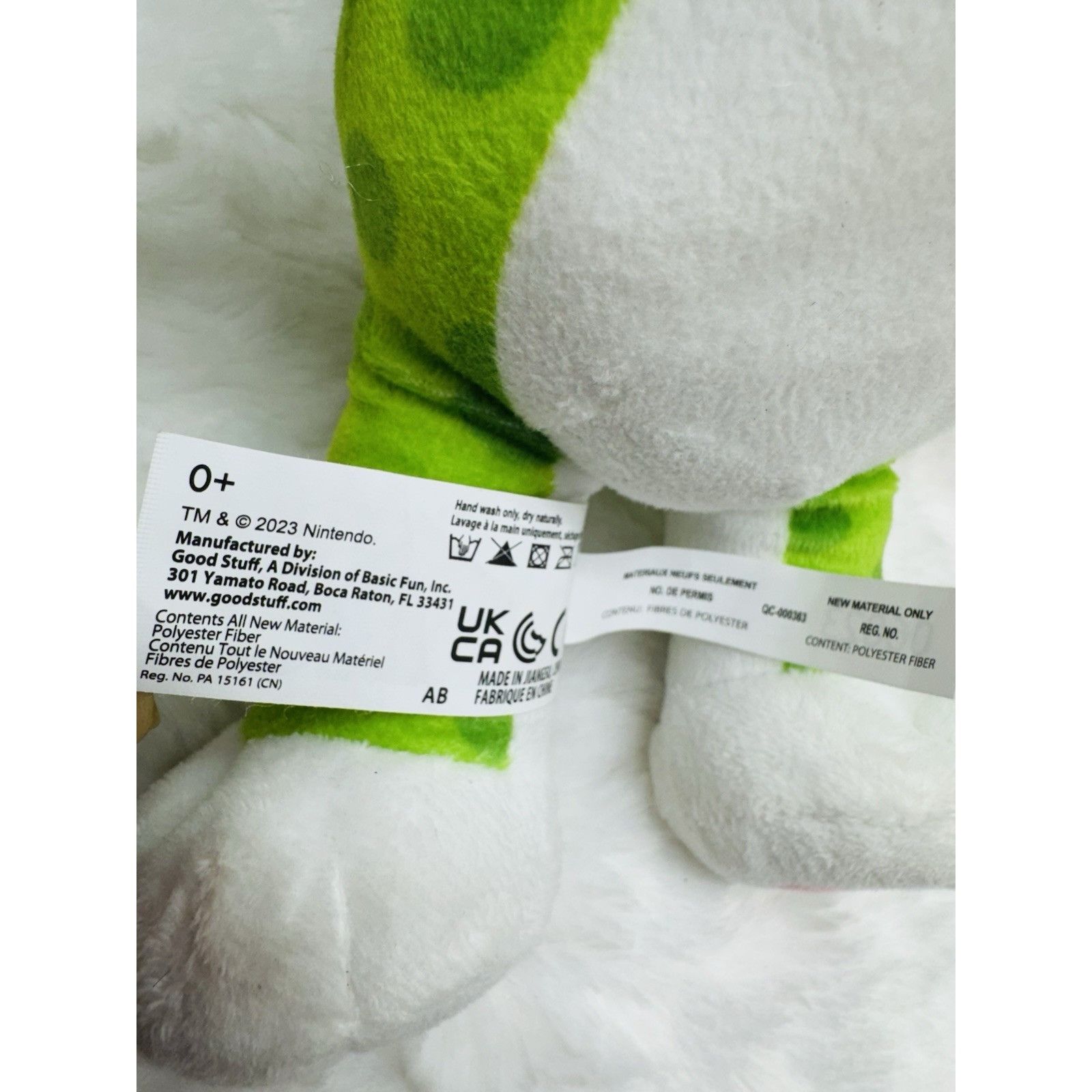 Nintendo SUPER MARIO BROS LUIGI Green Cat Suit Plush 12" Nintendo Stu Size ONE SIZE - 15 Thumbnail