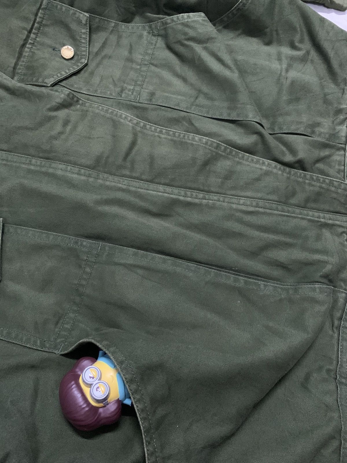 Bally Vintage Bally Canvas Tactical Air Force Army Bomber Jacket Size US M / EU 48-50 / 2 - 10 Thumbnail