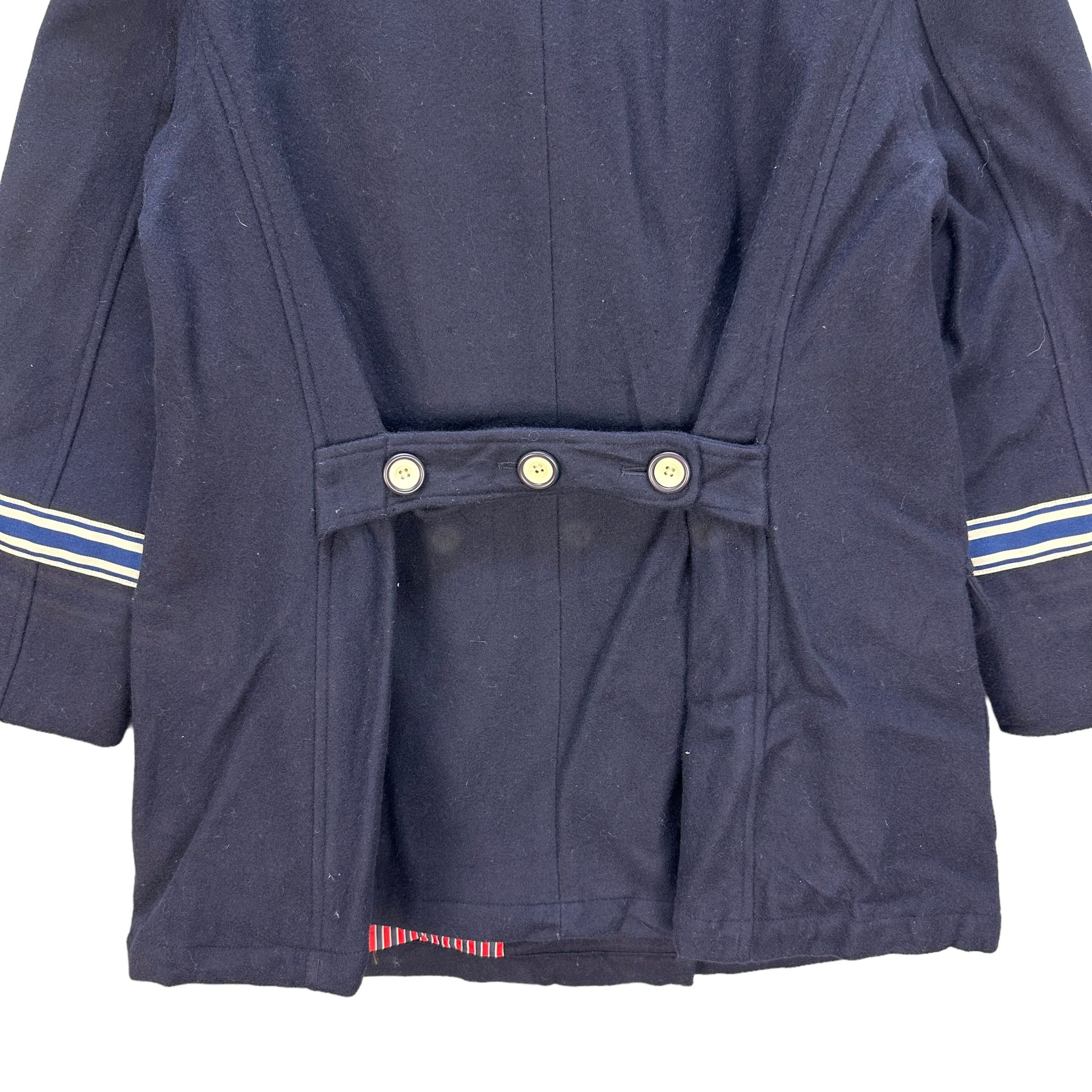 Armani ARAMNI JEANS WOOL RAYON DOUBLE BREASTED COAT #8994-46 Size US S / EU 44-46 / 1 - 10 Thumbnail