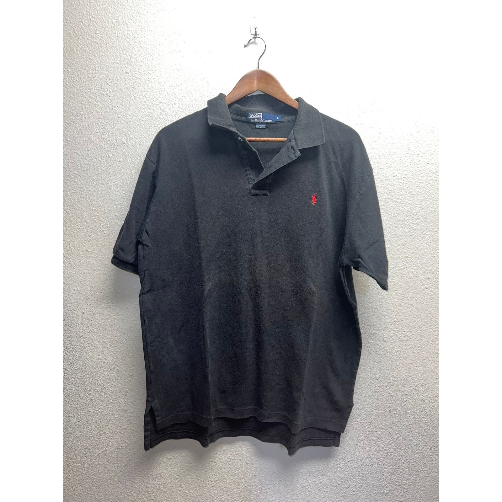 Polo Ralph Lauren Polo Ralph Lauren Polo Shirt Black Red Golf Preppy PRL Large Size US L / EU 52-54 / 3 - 1 Thumbnail