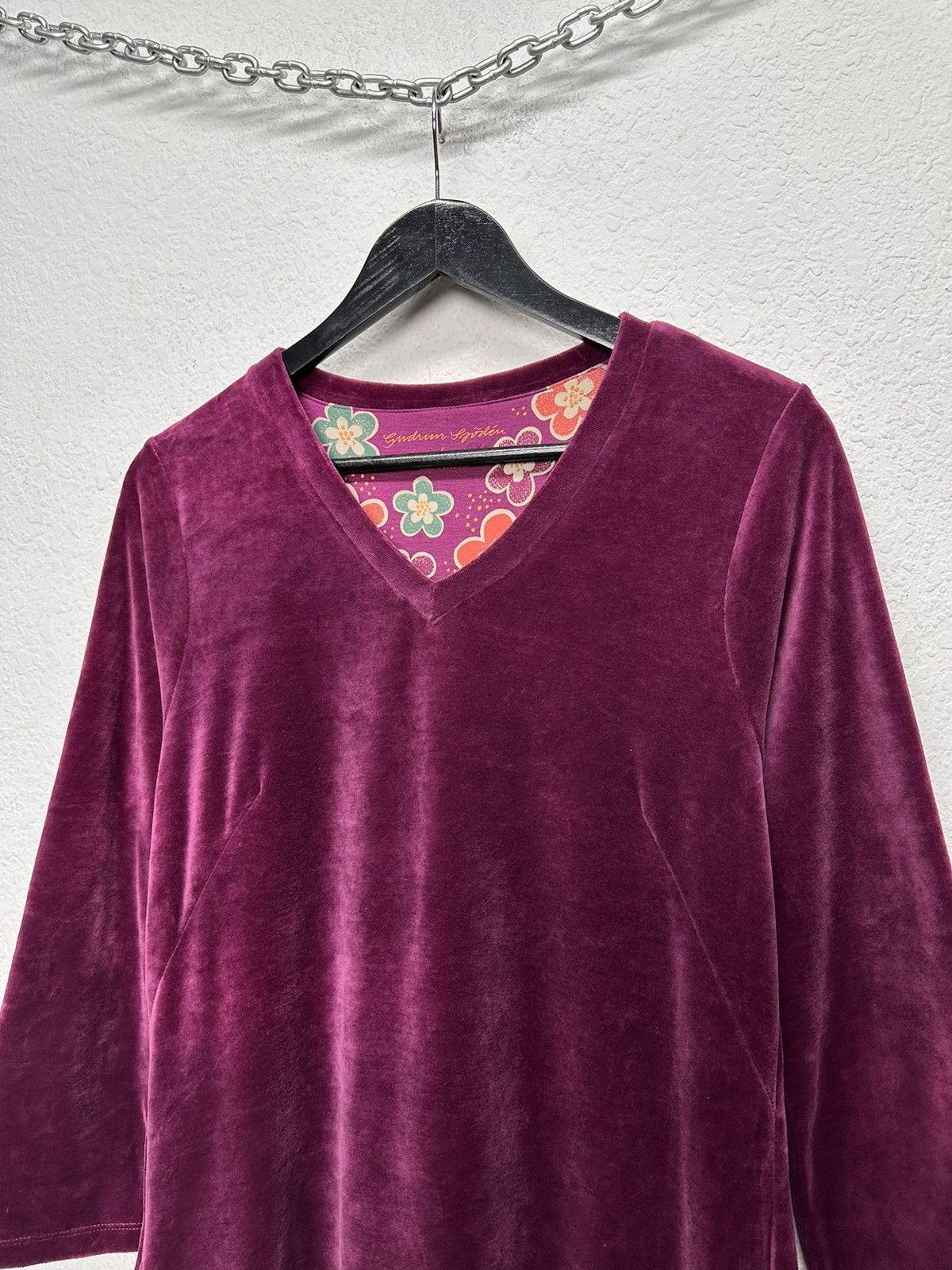 Gudrun Sjoden Gudrun Sjoden purple dress boho artwear vintage style Size S / US 4 / IT 40 - 3 Thumbnail