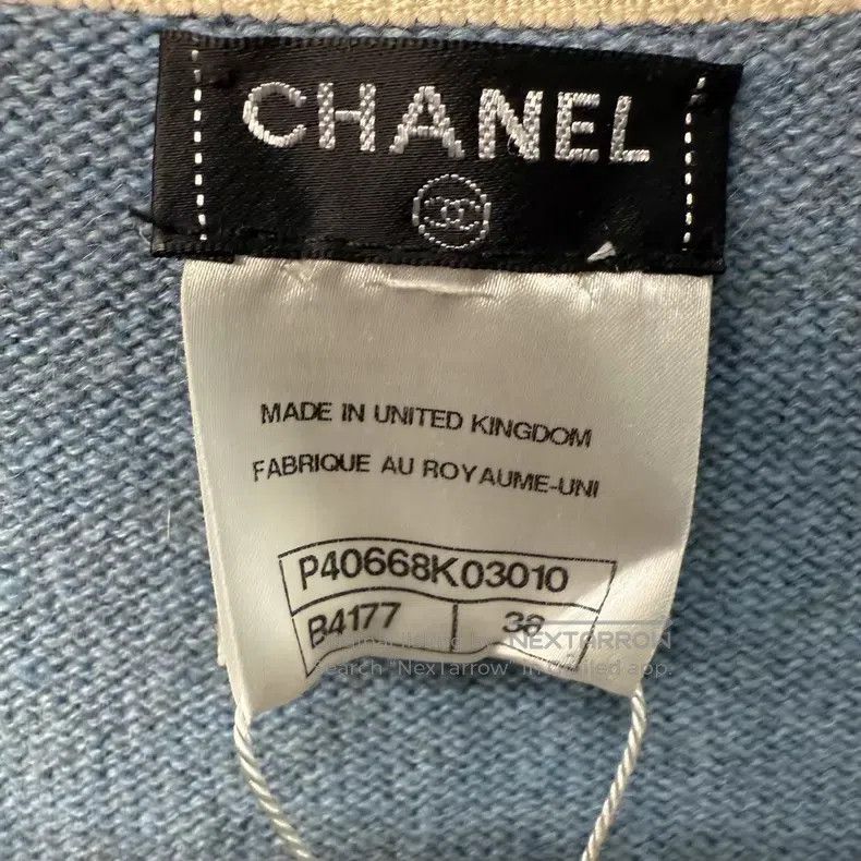 Chanel Chanel Gray Knit Cardigan Size XS / US 0-2 / IT 36-38 - 2 Thumbnail