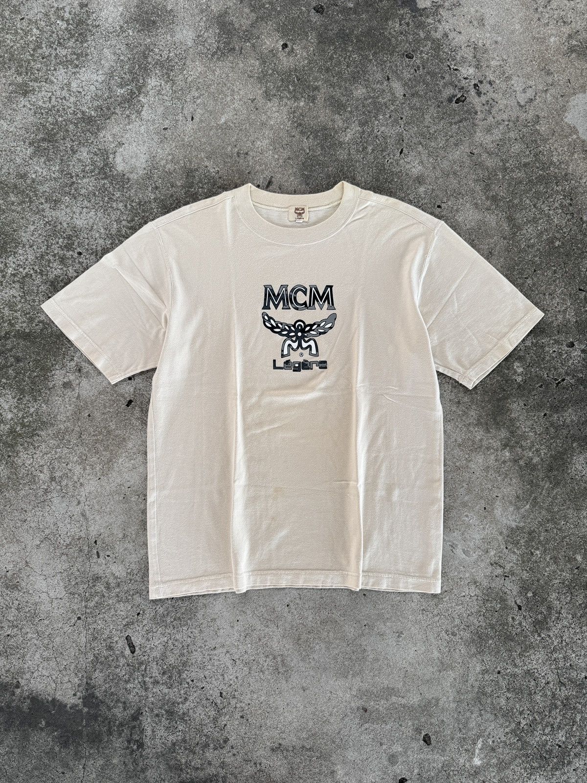 MCM Vintage MCM Legere Big Logo Tee Size US L / EU 52-54 / 3 - 1 Thumbnail