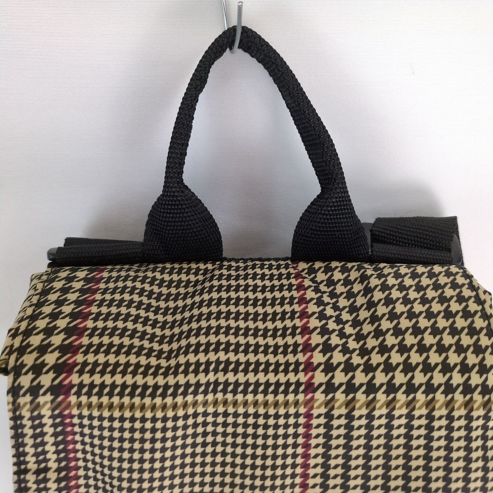 Ralph Lauren LRL Ralph Lauren Houndstooth Print Nylon Backpack Size ONE SIZE - 9 Thumbnail