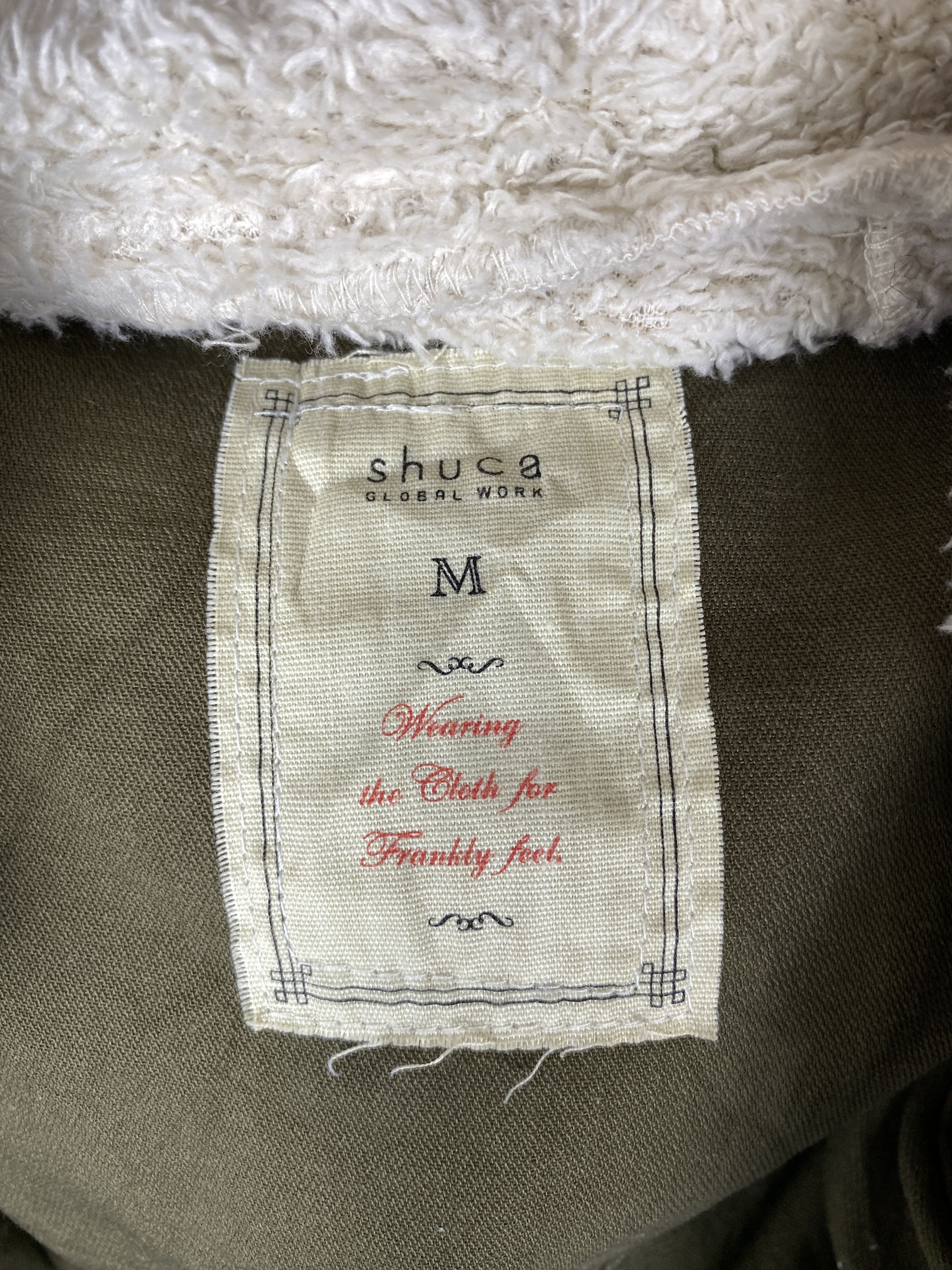 Global Work Vintage Shuca x Global Work Sherpa Lining Jacket J1987 Size US S / EU 44-46 / 1 - 10 Thumbnail
