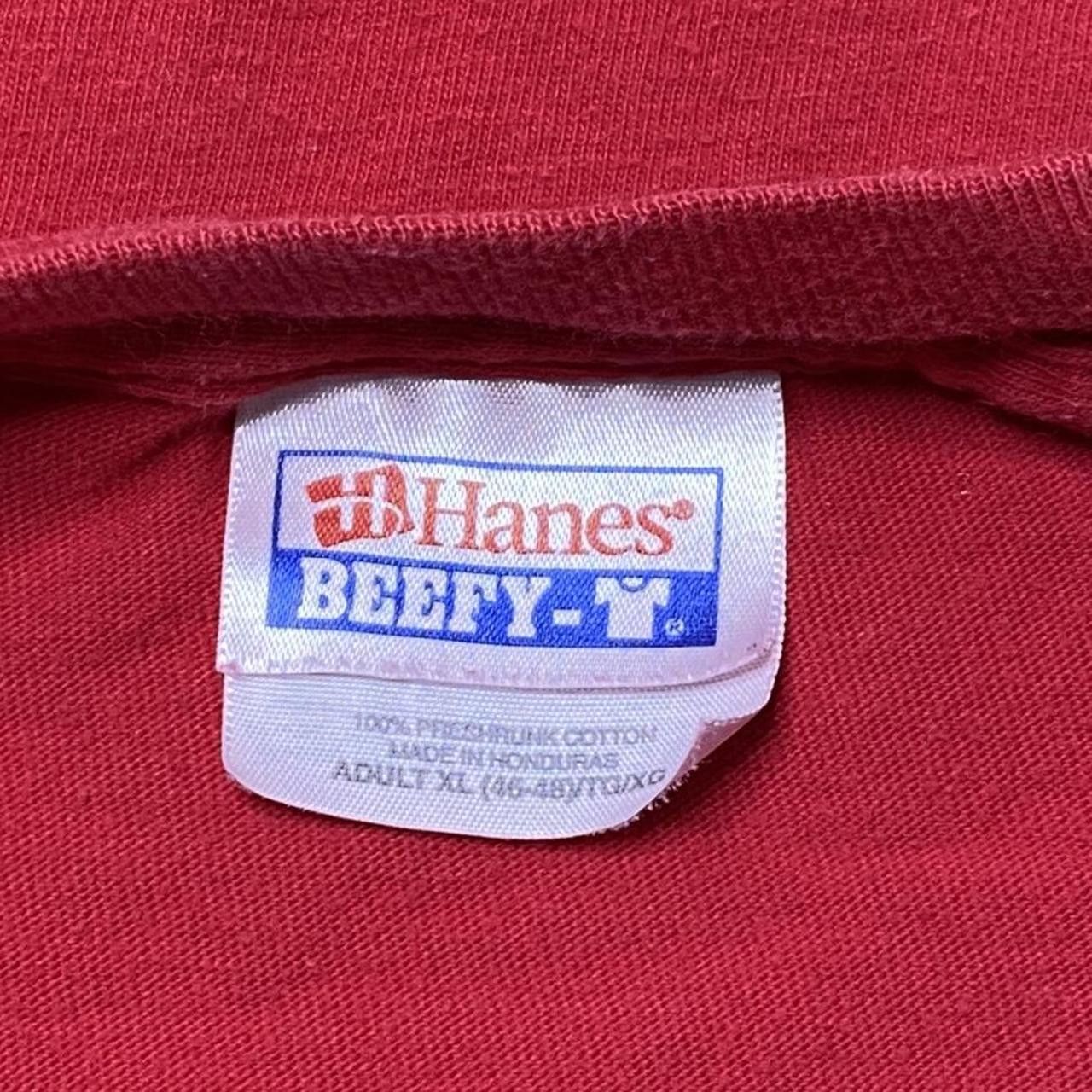 Hanes Vintage Peter 3:18 Red Bible Verse Jesus Tee Size XL Size US XL / EU 56 / 4 - 3 Thumbnail