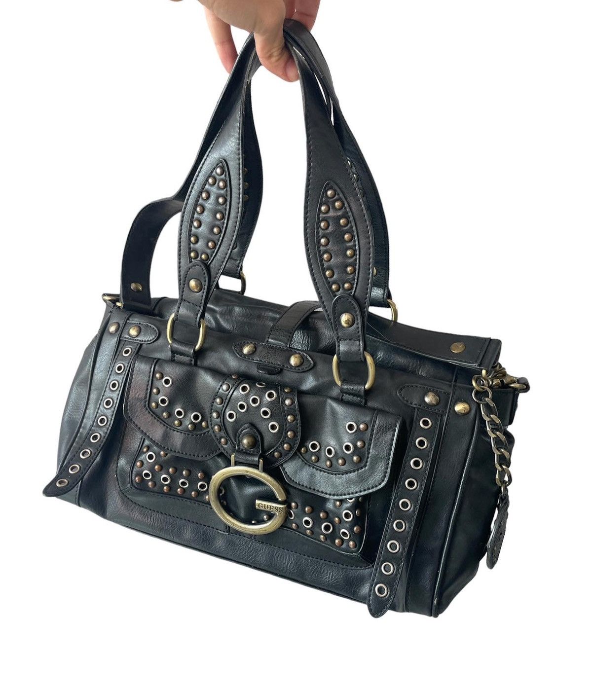 image of Y2K Guess Bag in Black, Women's