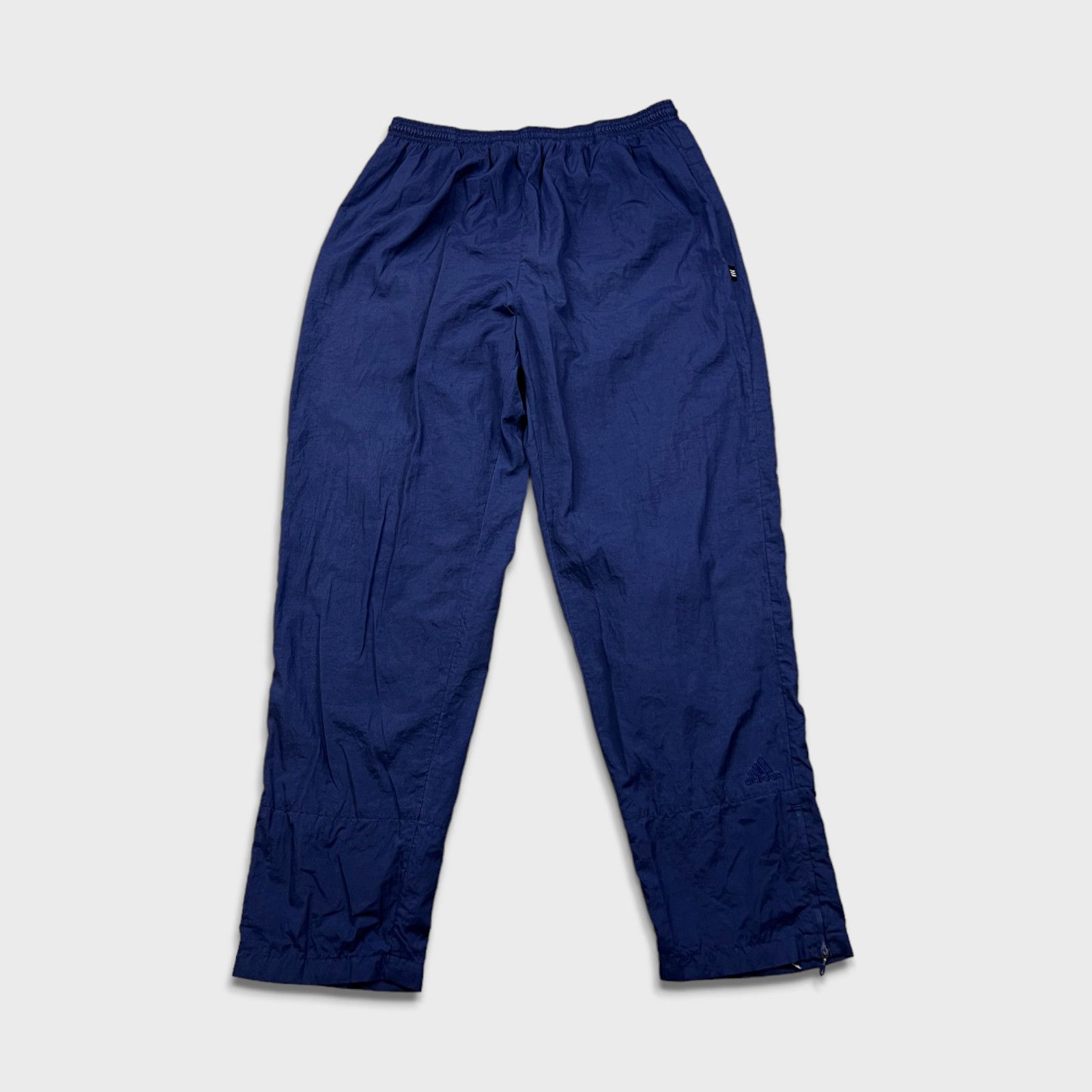 Adidas × Vintage Vintage 90s Adidas Track Pants Large Stripe Spell Out Jogger Size US 30 / EU 46 - 1 Thumbnail