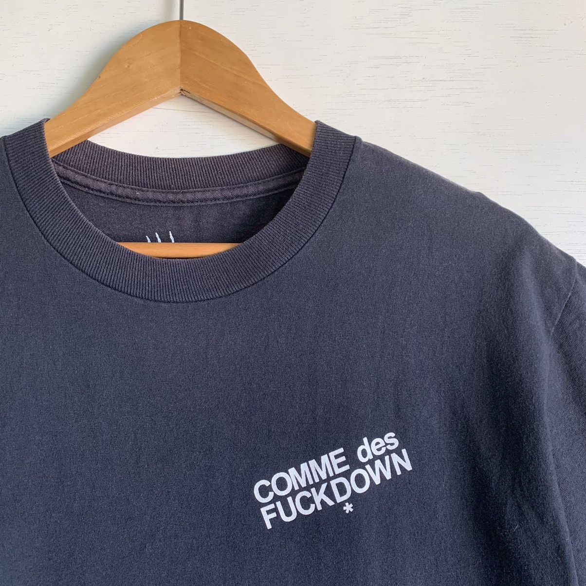 Comme Des Fuck Down The Cut COMME des FUCKDOWN Tee Uneven Faded Size US M / EU 48-50 / 2 - 4 Thumbnail