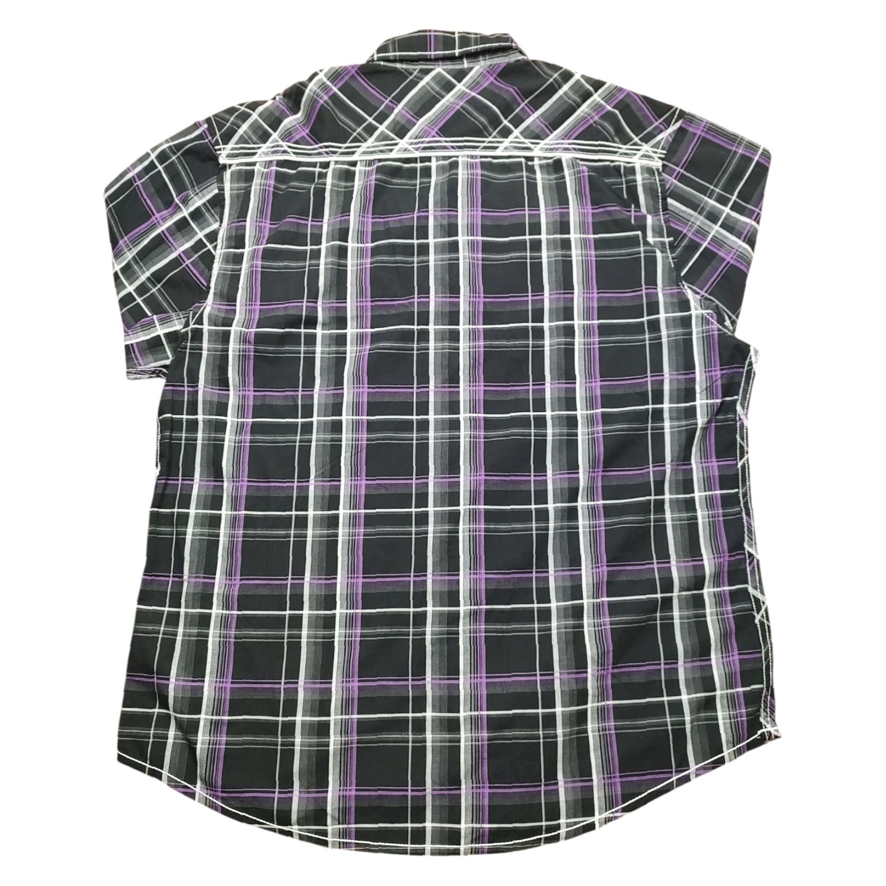 Vintage BKE Shirt Mens XL Black Pearl Snap Long Sleeve Plaid Western Casual Size US XL / EU 56 / 4 - 3 Thumbnail