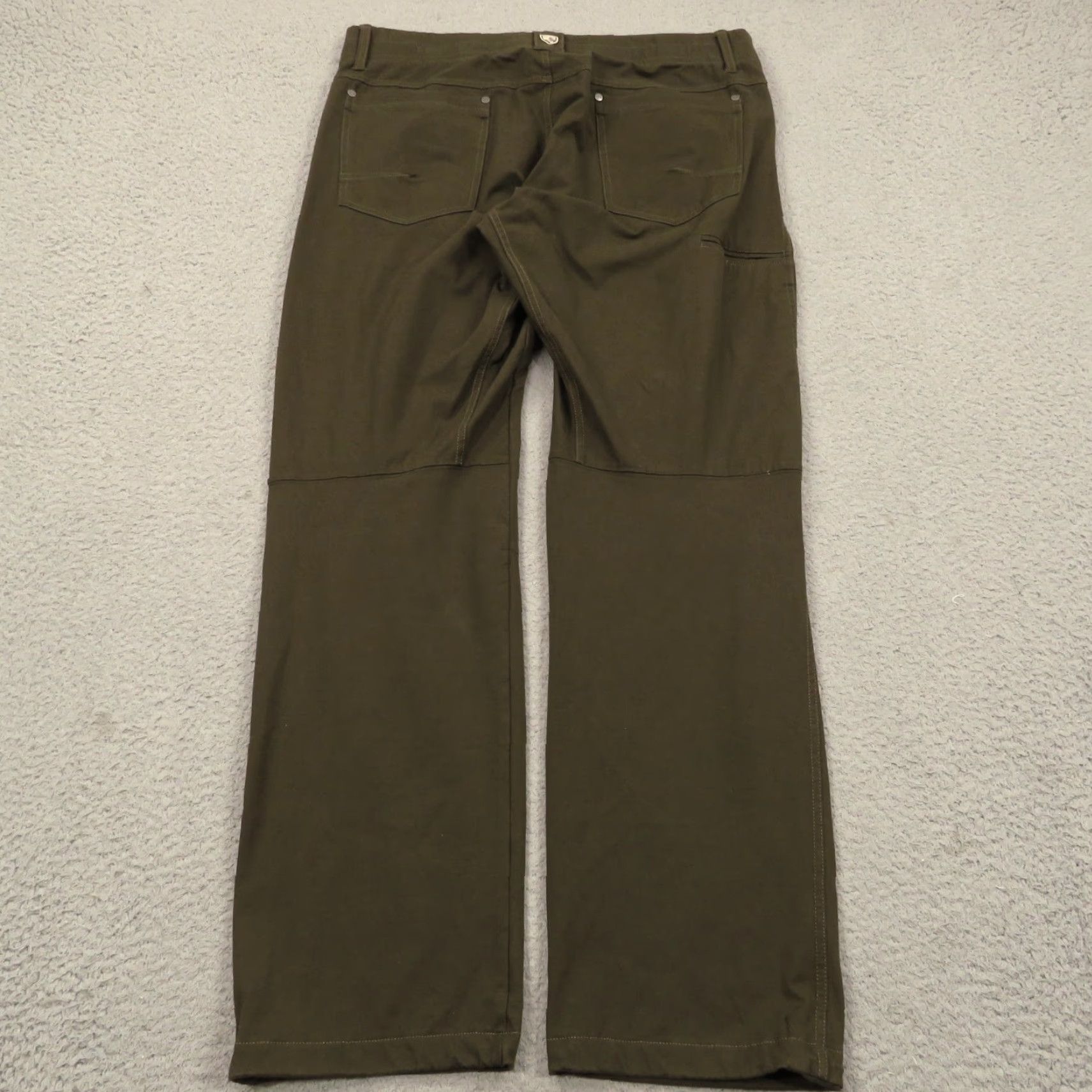 Vintage Kuhl Pants Men 36x30 Espresso Relaxer Lounger Travel Comfort Stretch Chinos 5111 Size US 36 / EU 52 - 2 Thumbnail