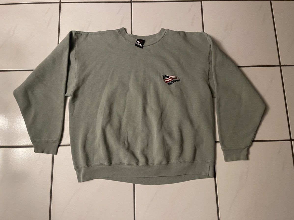 No Fear × Vintage 90's No Fear Vintage Beige Sweatshirt Sweater Large Men’s Size US L / EU 52-54 / 3 - 1 Thumbnail