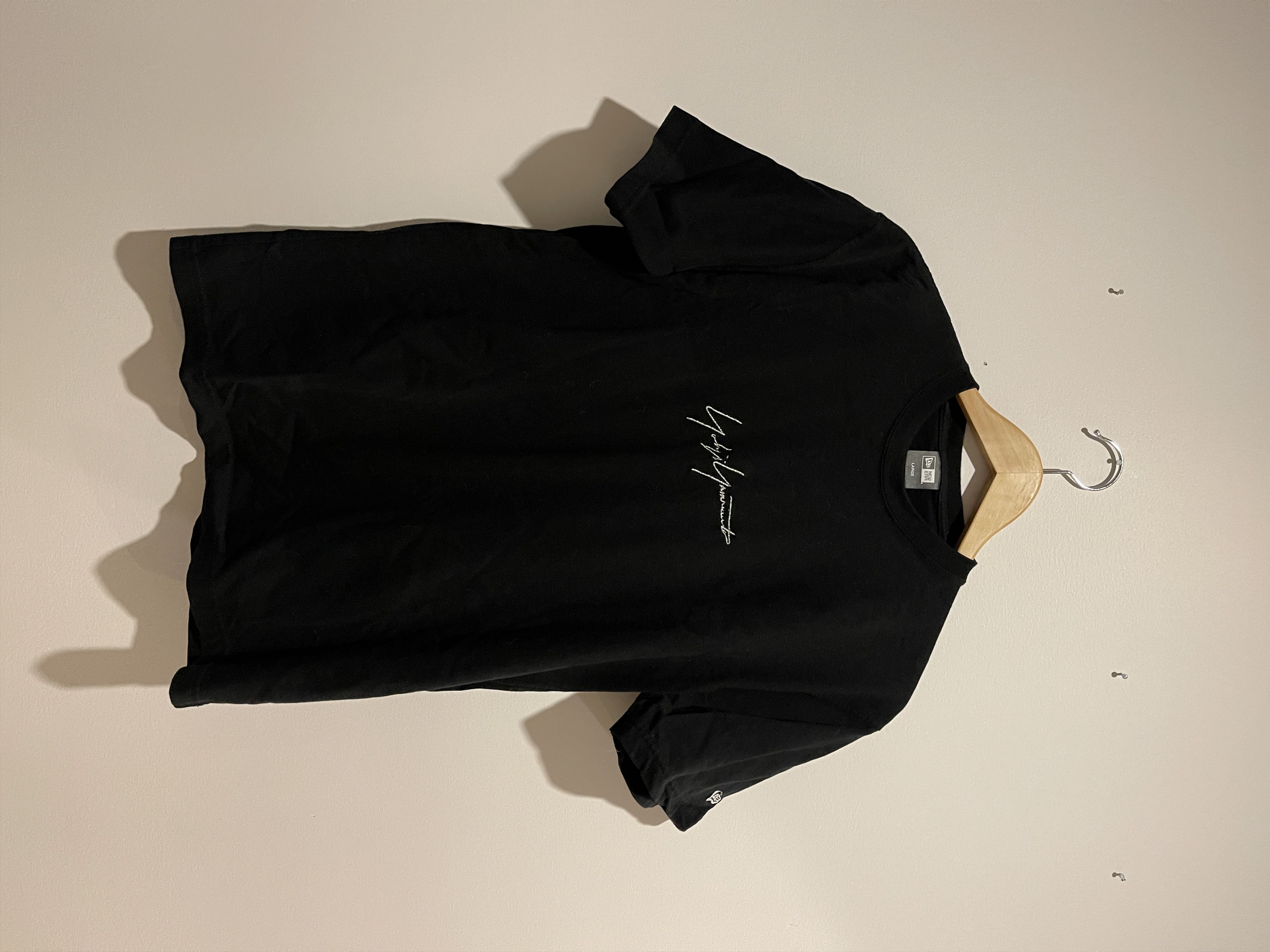 Yohji Yamamoto New Era signature T-shirt