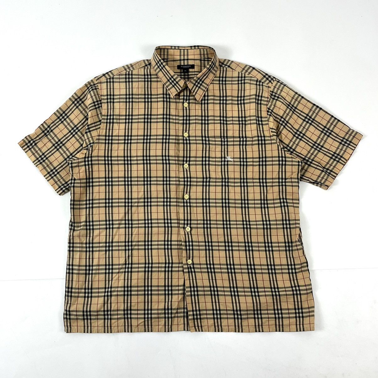 Burberry × Vintage Vintage Burberry polo Size US XL / EU 56 / 4 - 1 Thumbnail