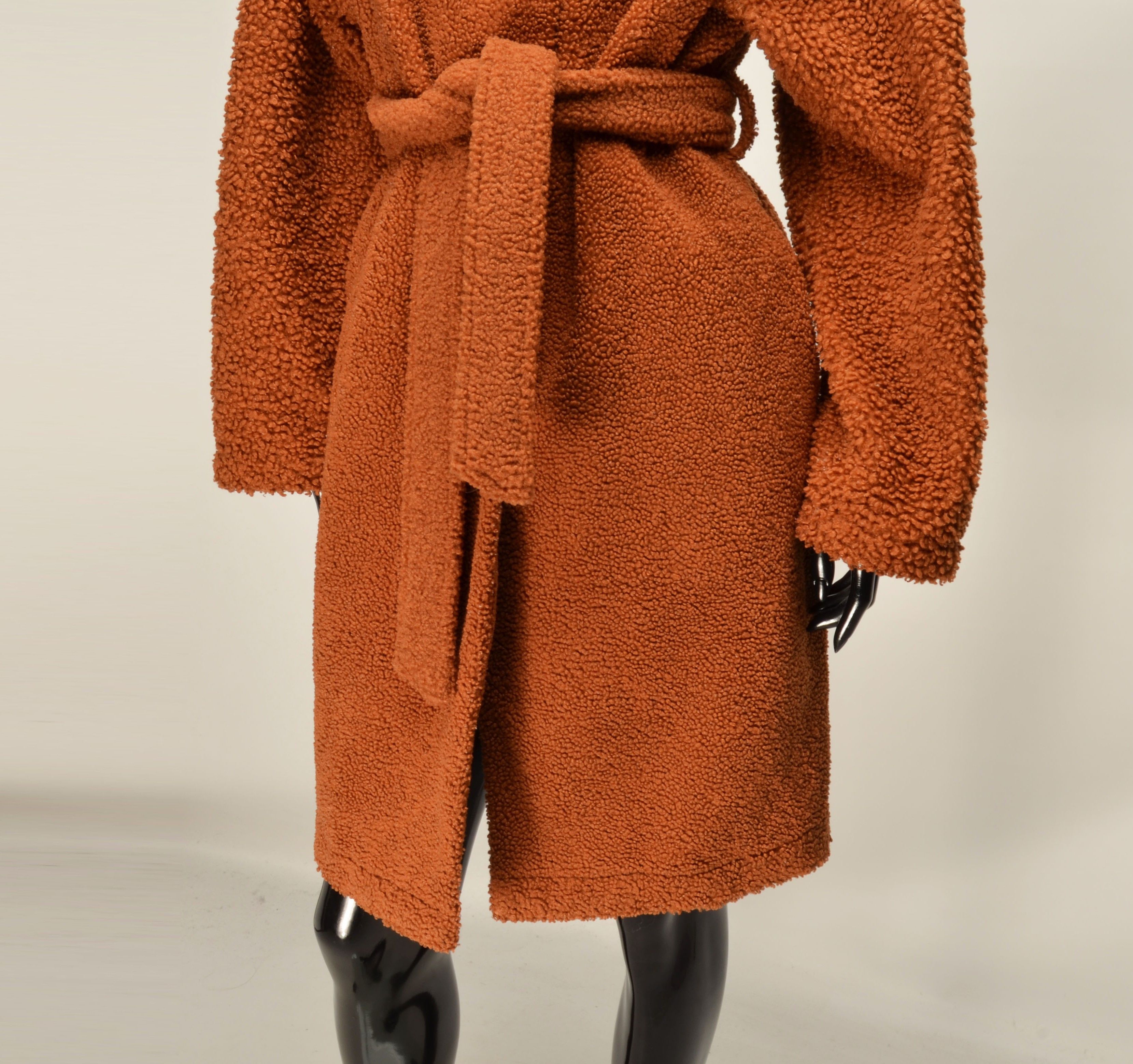 JW Anderson × Uniqlo Uniqlo X JW Anderson Sherpa Teddy Belted Coat Size L / US 10 / IT 46 - 3 Thumbnail
