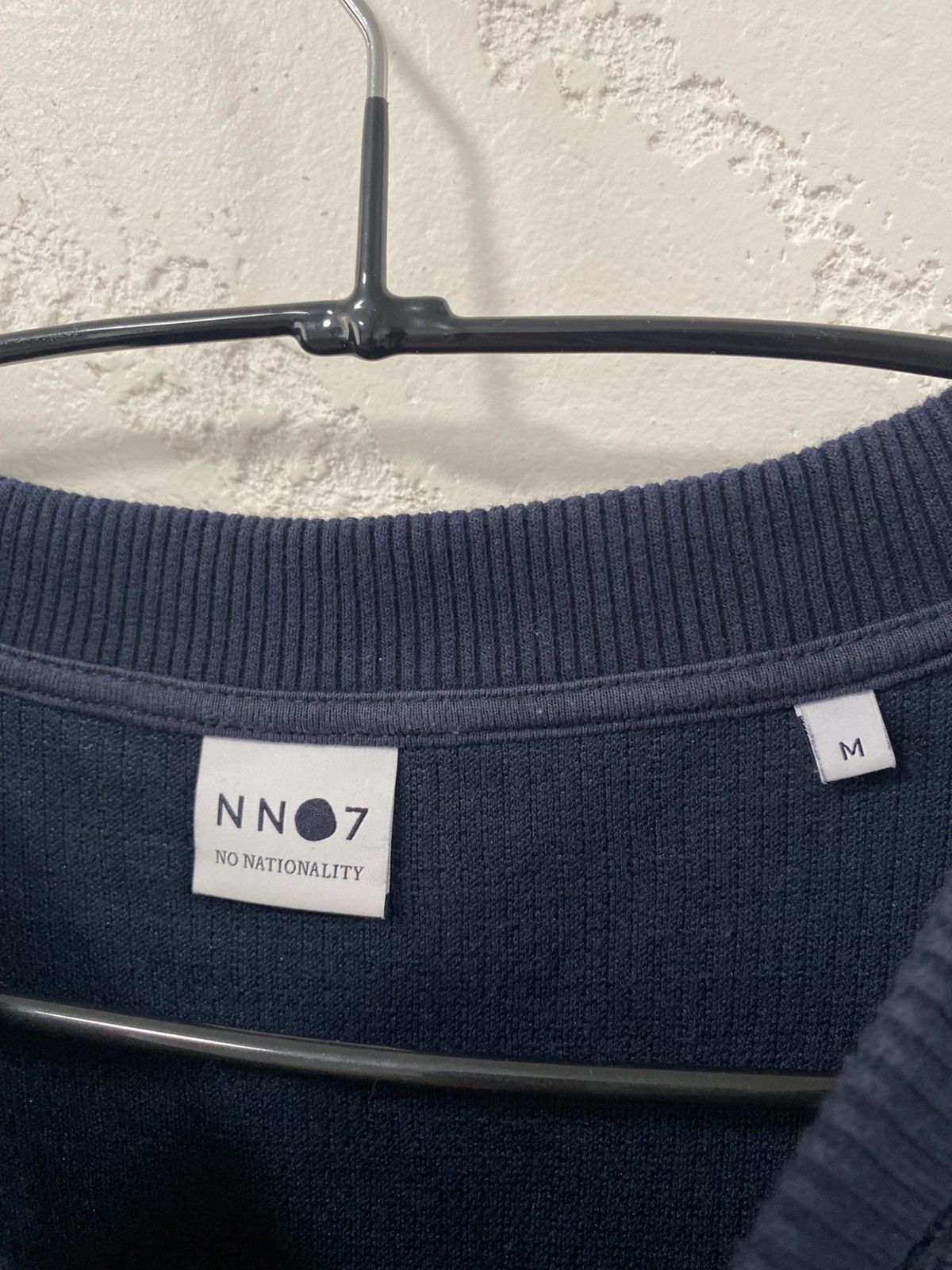 NN07 NN07 No Nationality Dark Blue Oversized T-shirt Nat Tee Sz:S Size US M / EU 48-50 / 2 - 3 Thumbnail