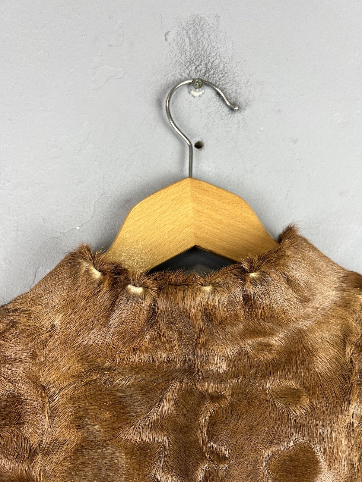 Vintage Vintage Natural Short Fur Coat Size M / US 6-8 / IT 42-44 - 10 Thumbnail