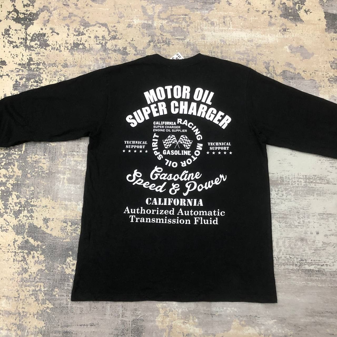 Vintage T60 UNION 76 LUBRICANTS RACING LONGSLEEVE TEE Size US L / EU 52-54 / 3 - 1 Thumbnail