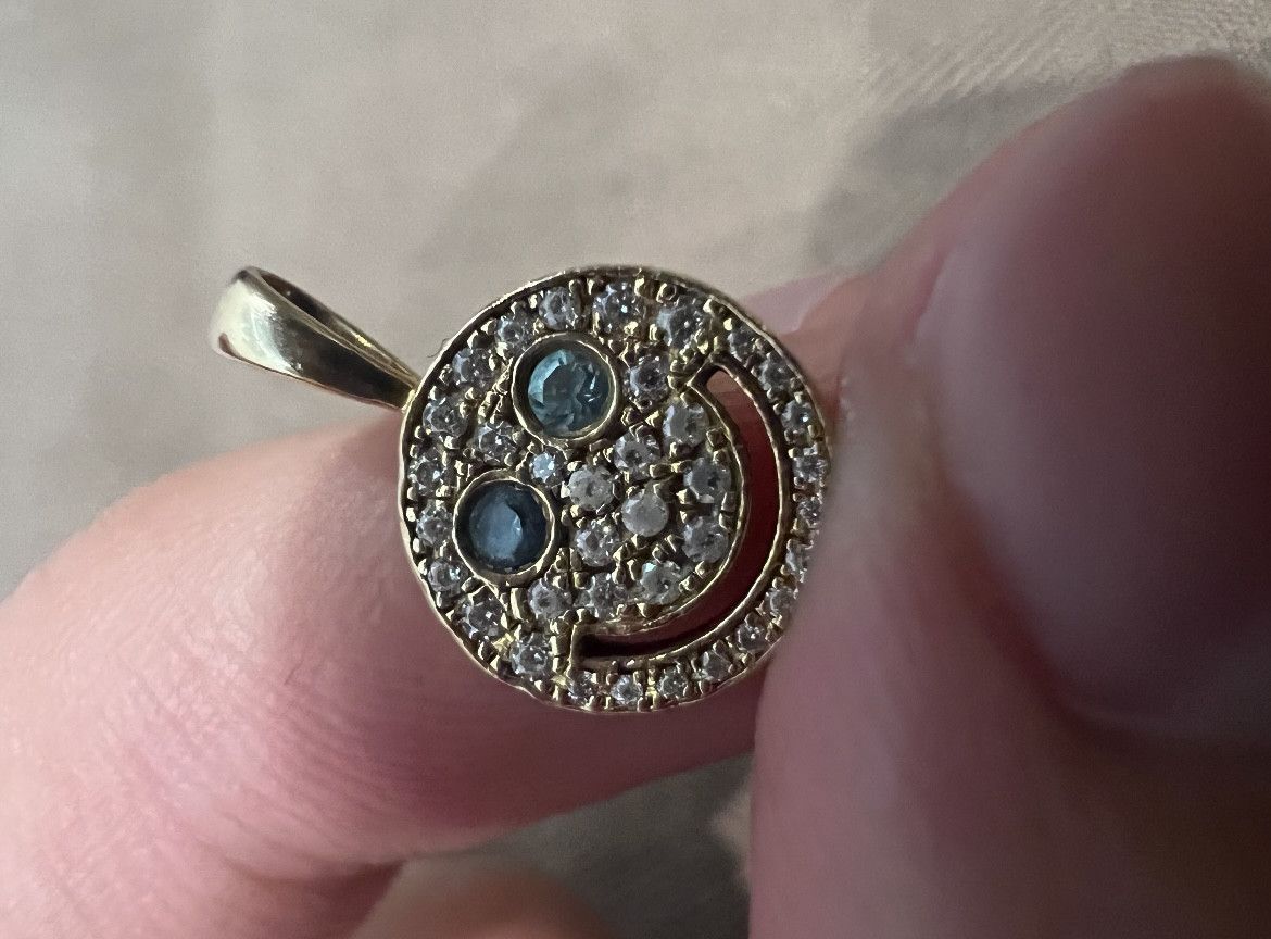 EYEFUNNY og eyefunny diamond pendant Size ONE SIZE - 5 Thumbnail