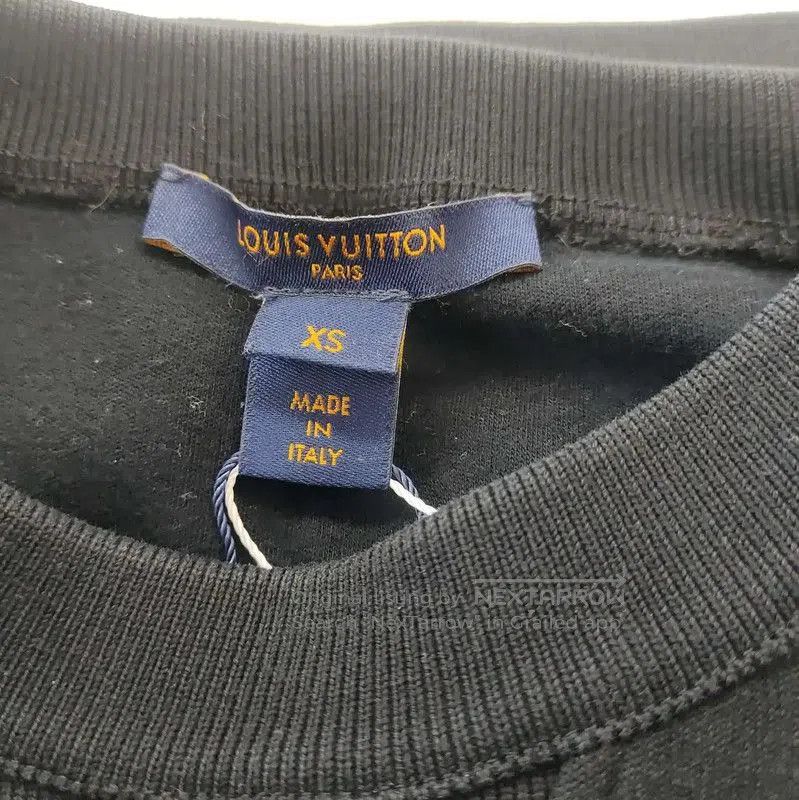 Louis Vuitton Louis Vuitton Black Cotton Women's Cardigan . Size XS / US 0-2 / IT 36-38 - 3 Thumbnail